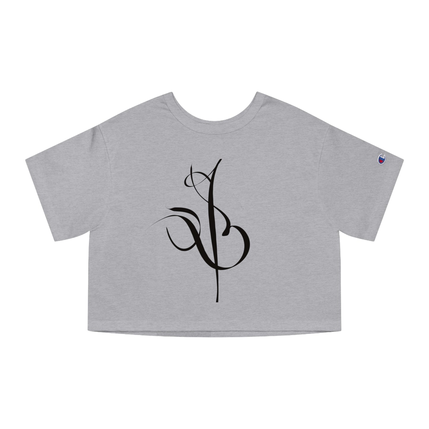 Kalli K X Champion Women's Eshgh “love” Cropped T-Shirt