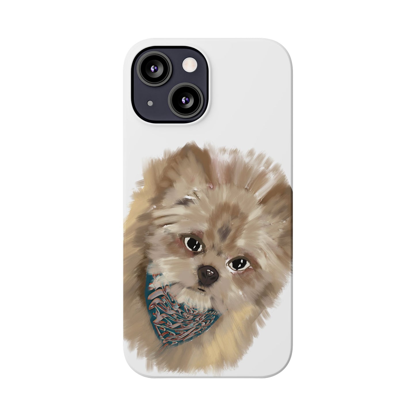 ' Modern Art Slim Phone Case-Lily