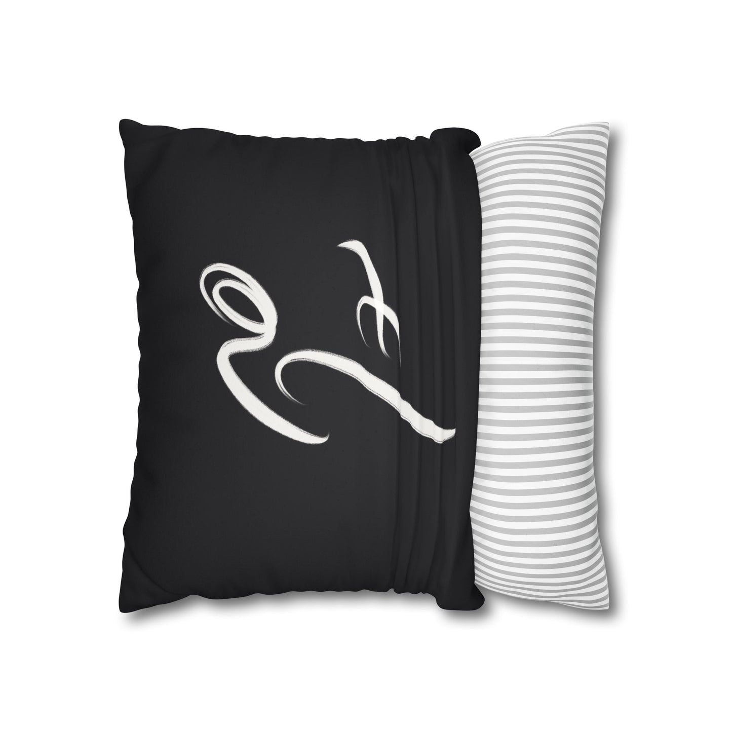 Square Pillowcase - Persian Calligraphy Modern Handwriting Design