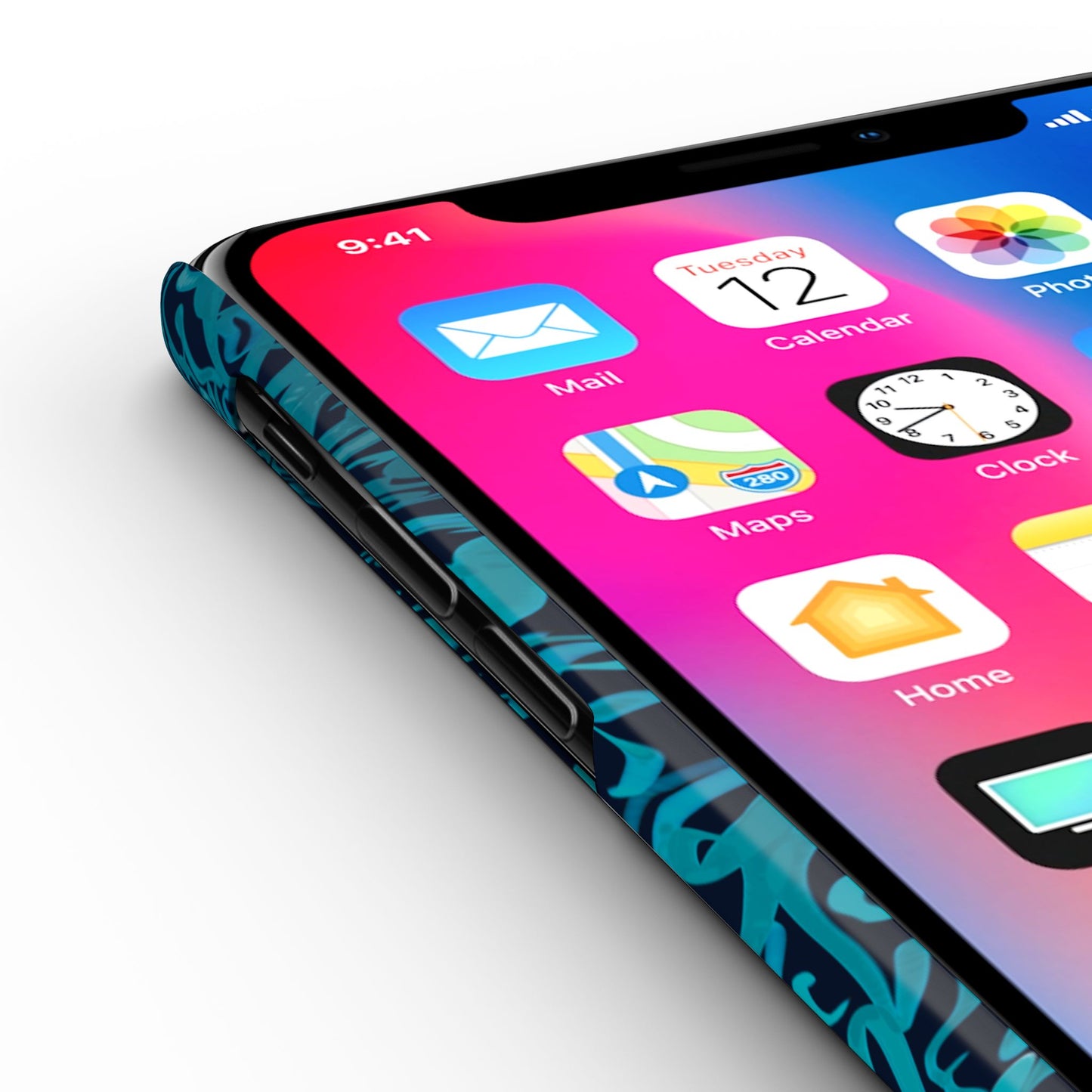 ' Modern Art Slim Phone Case -LOVE