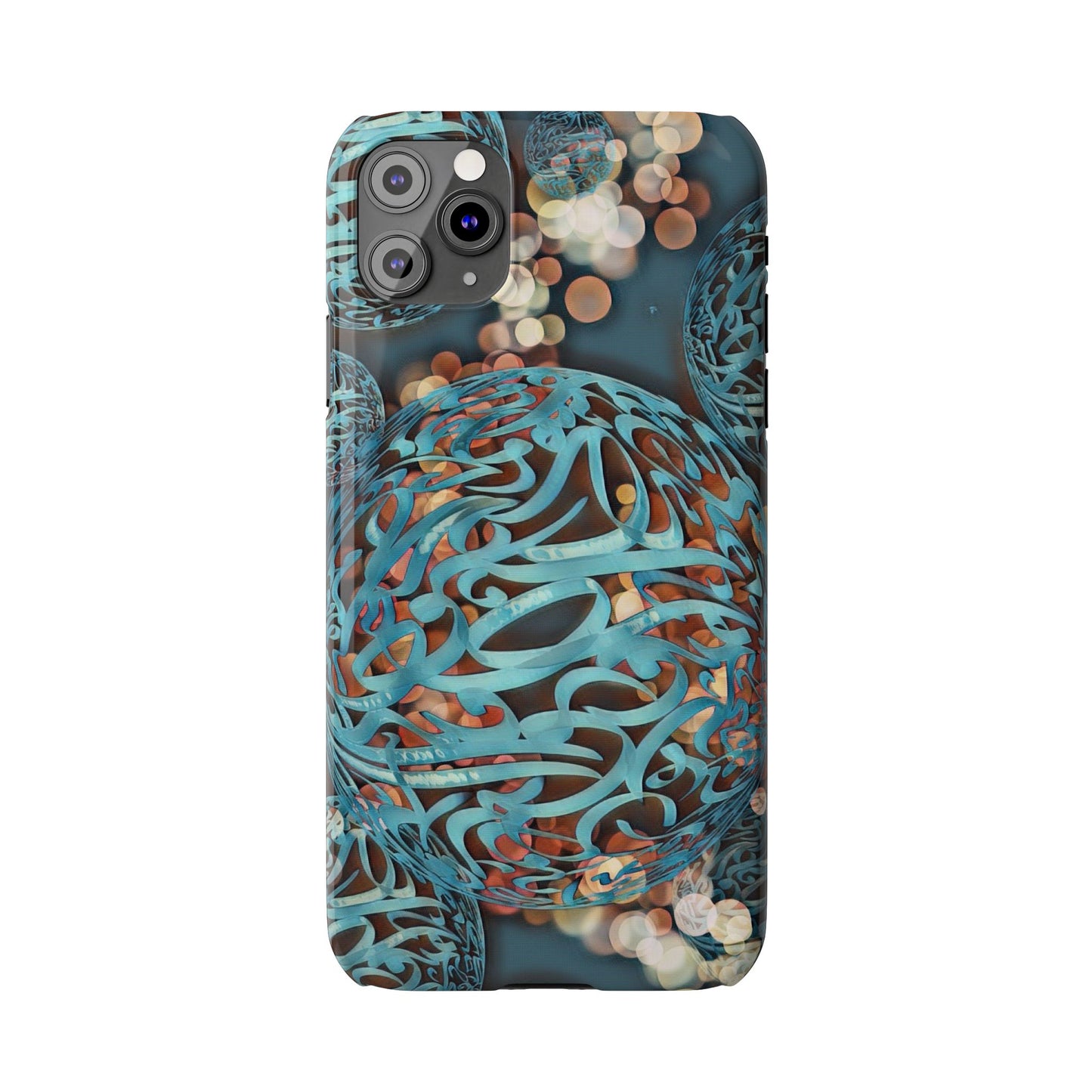 ' Modern Art Slim Phone Case -LOVE