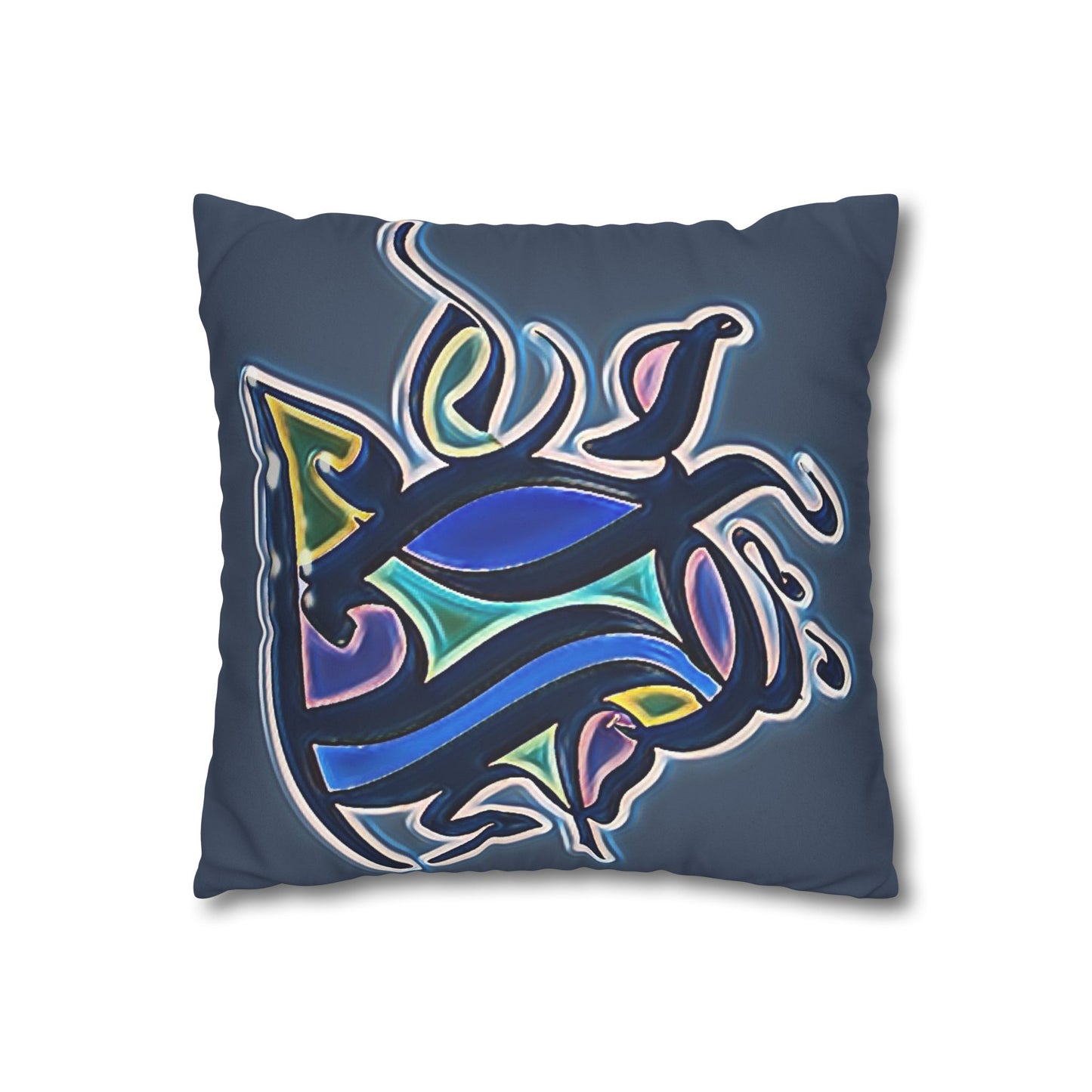 Square Pillowcase - Persian Calligraphy, Modern Handwriting Design