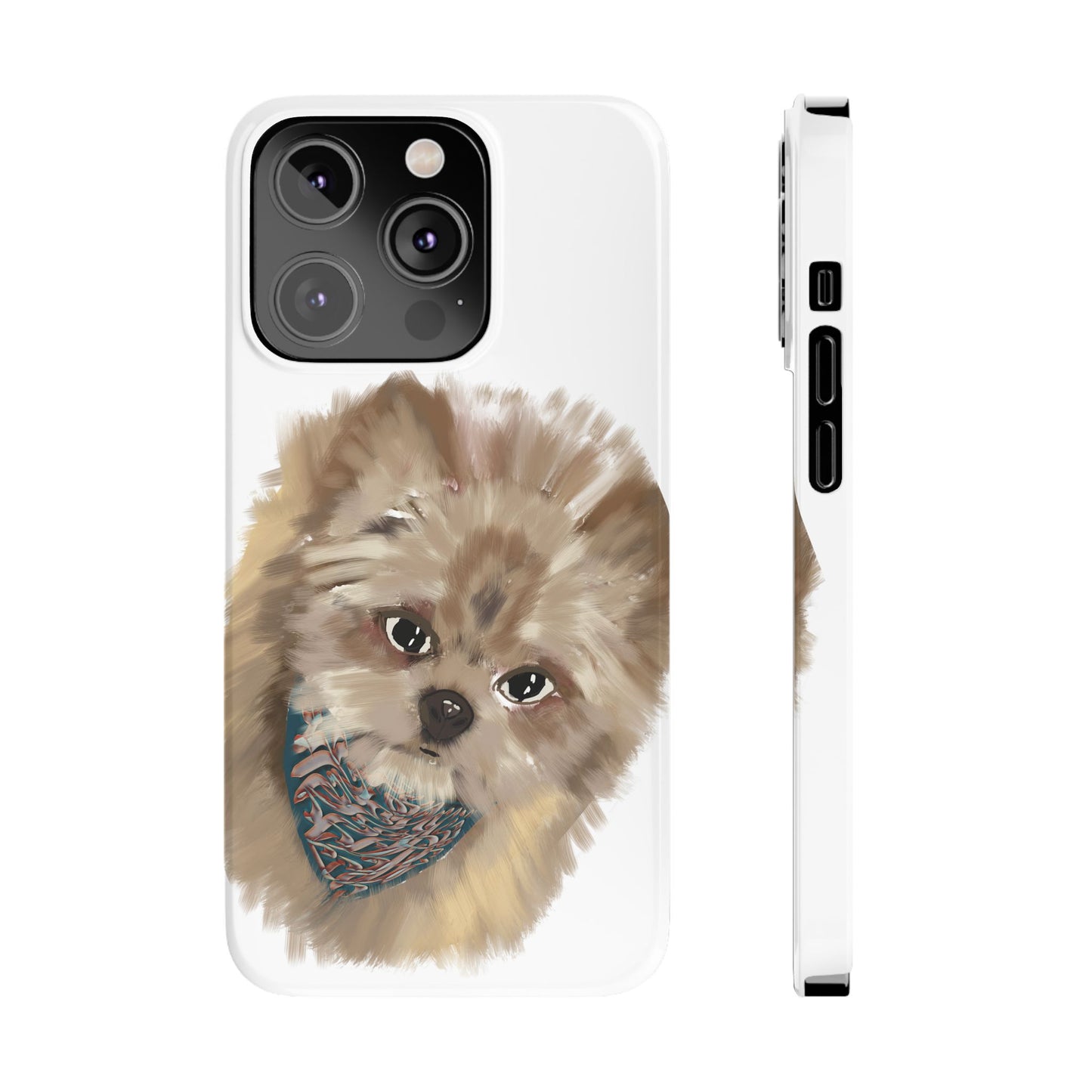 ' Modern Art Slim Phone Case-Lily