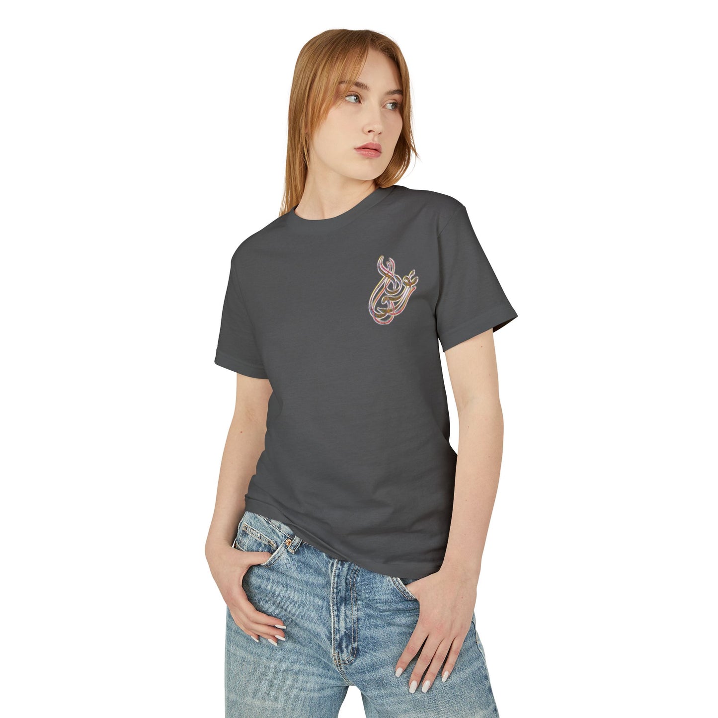 Vibrant Artistic Unisex Cotton Tee - Perfect for Creative Spirits