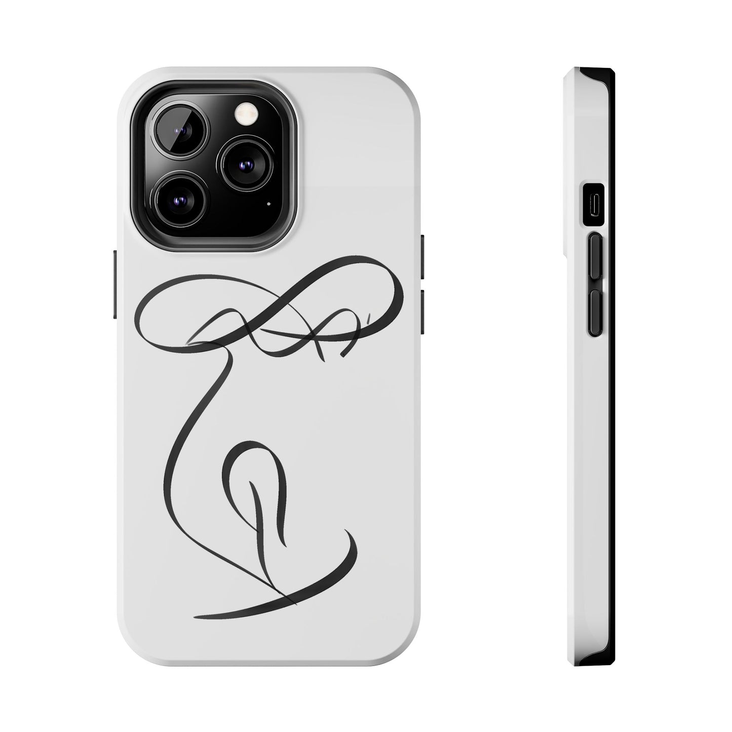 Handwritten Farsi Calligraphy 'Hiich' Design
