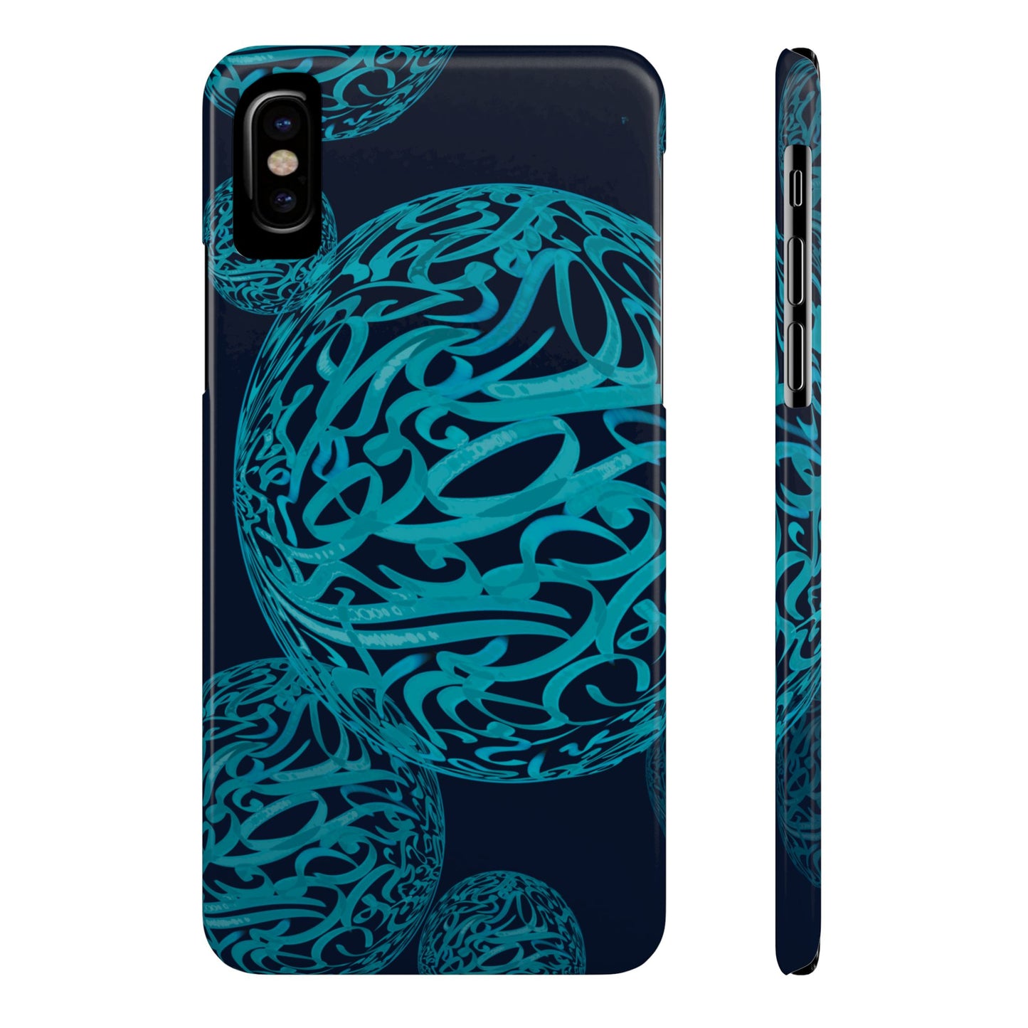' Modern Art Slim Phone Case -LOVE
