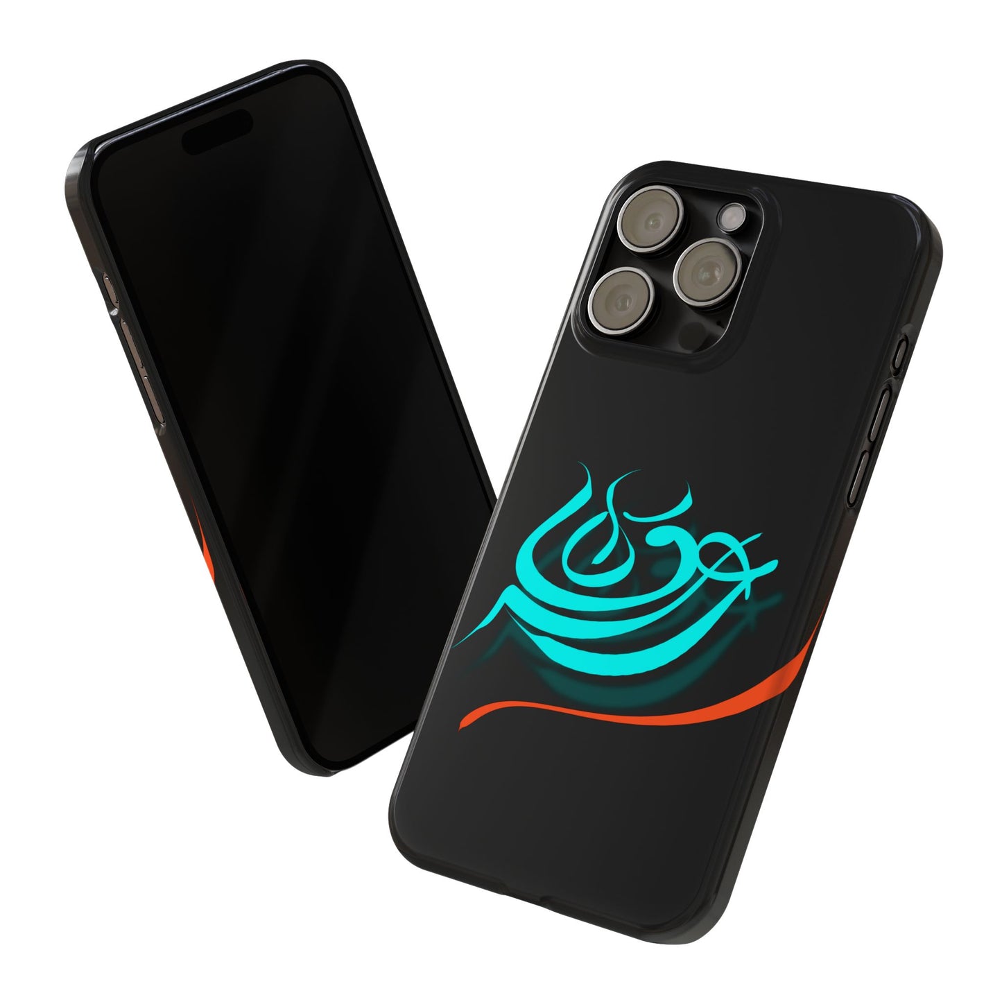 ' Modern Art Slim Phone Case -LOVE