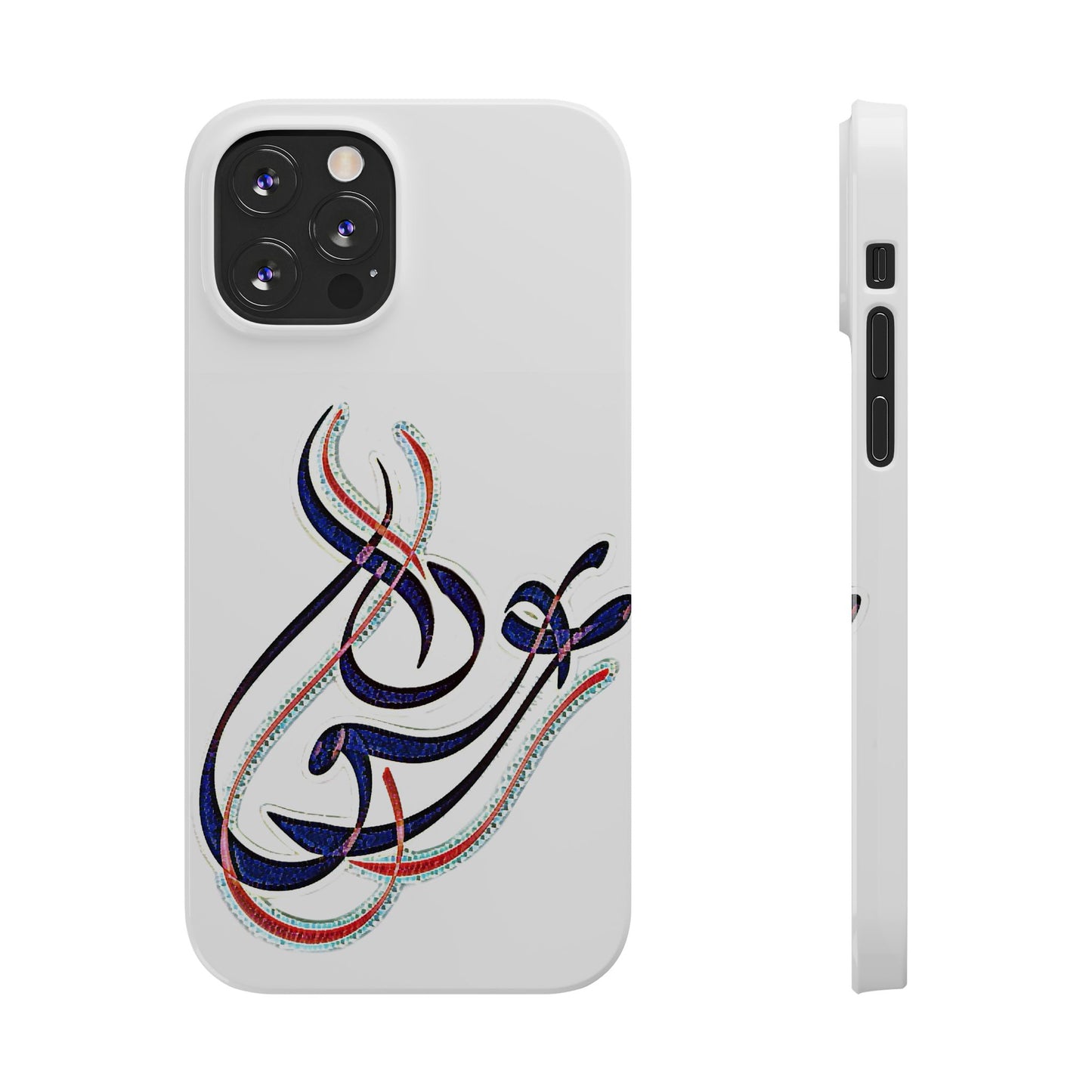 Modern Art Slim Phone Case - Eshgh (Love)