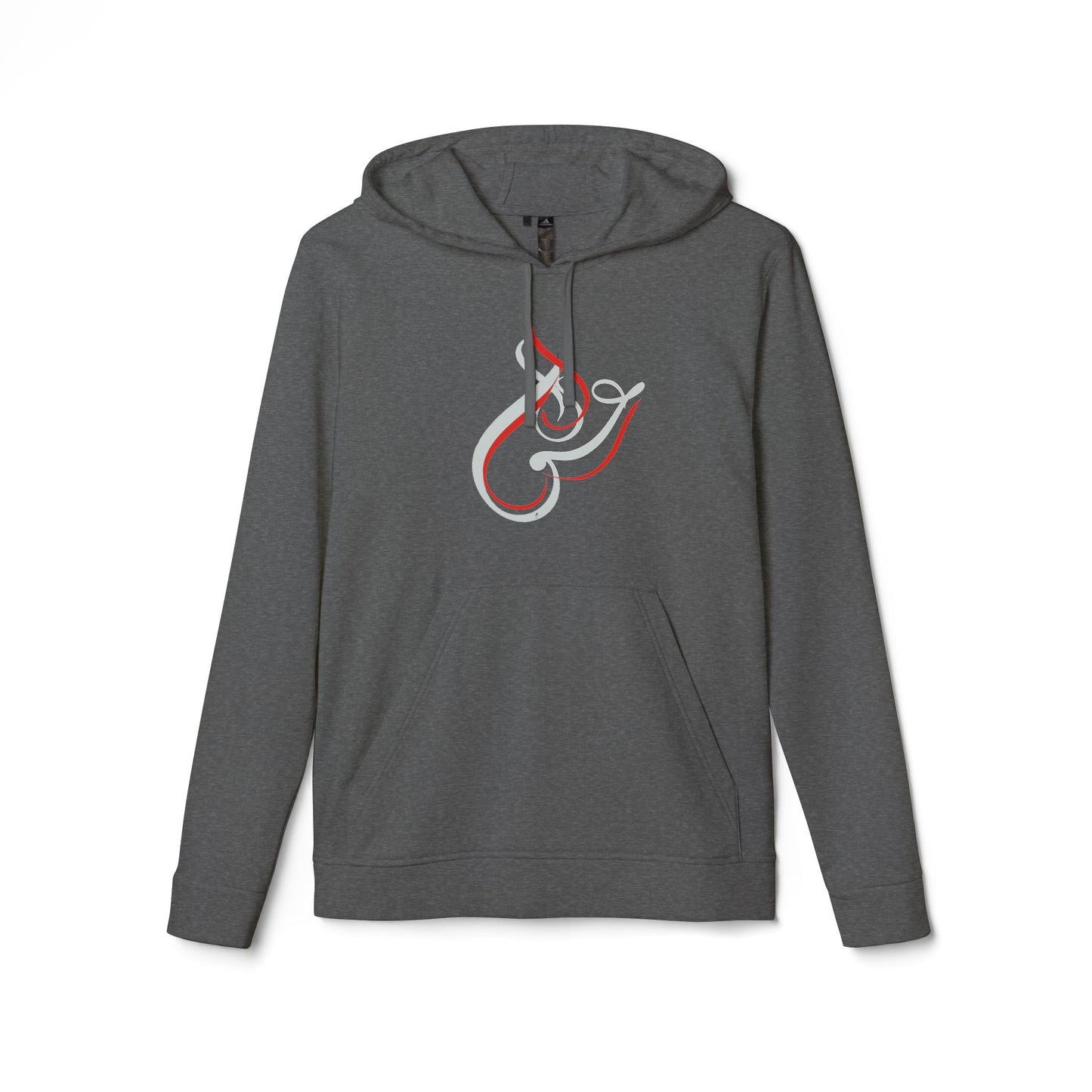 Kalli K X Adidas Unisex Fleece Hoodie- modern calligraphy.