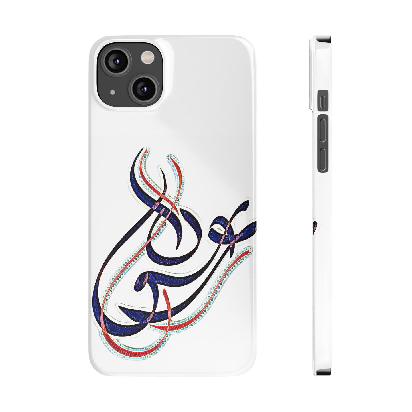 Modern Art Slim Phone Case - Eshgh (Love)