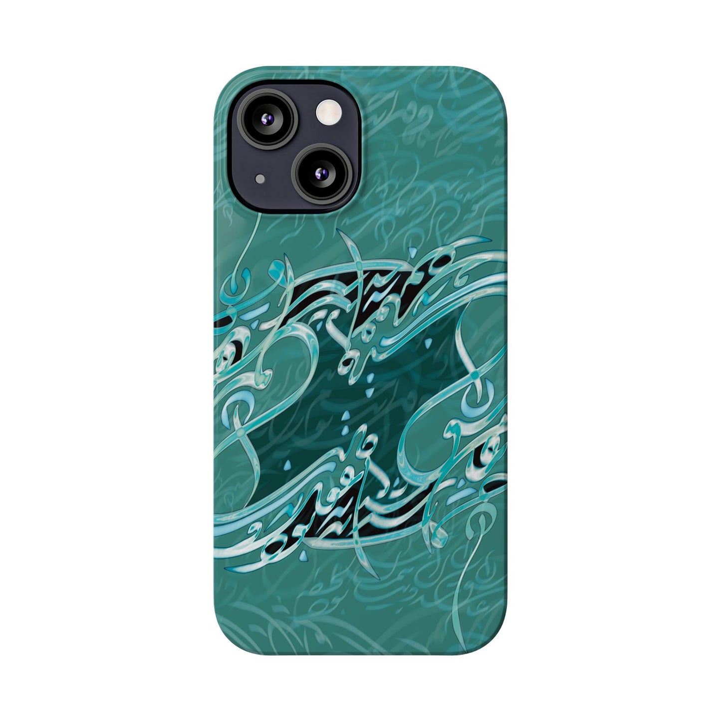 ' Modern Calligraphy Art Slim Phone Case