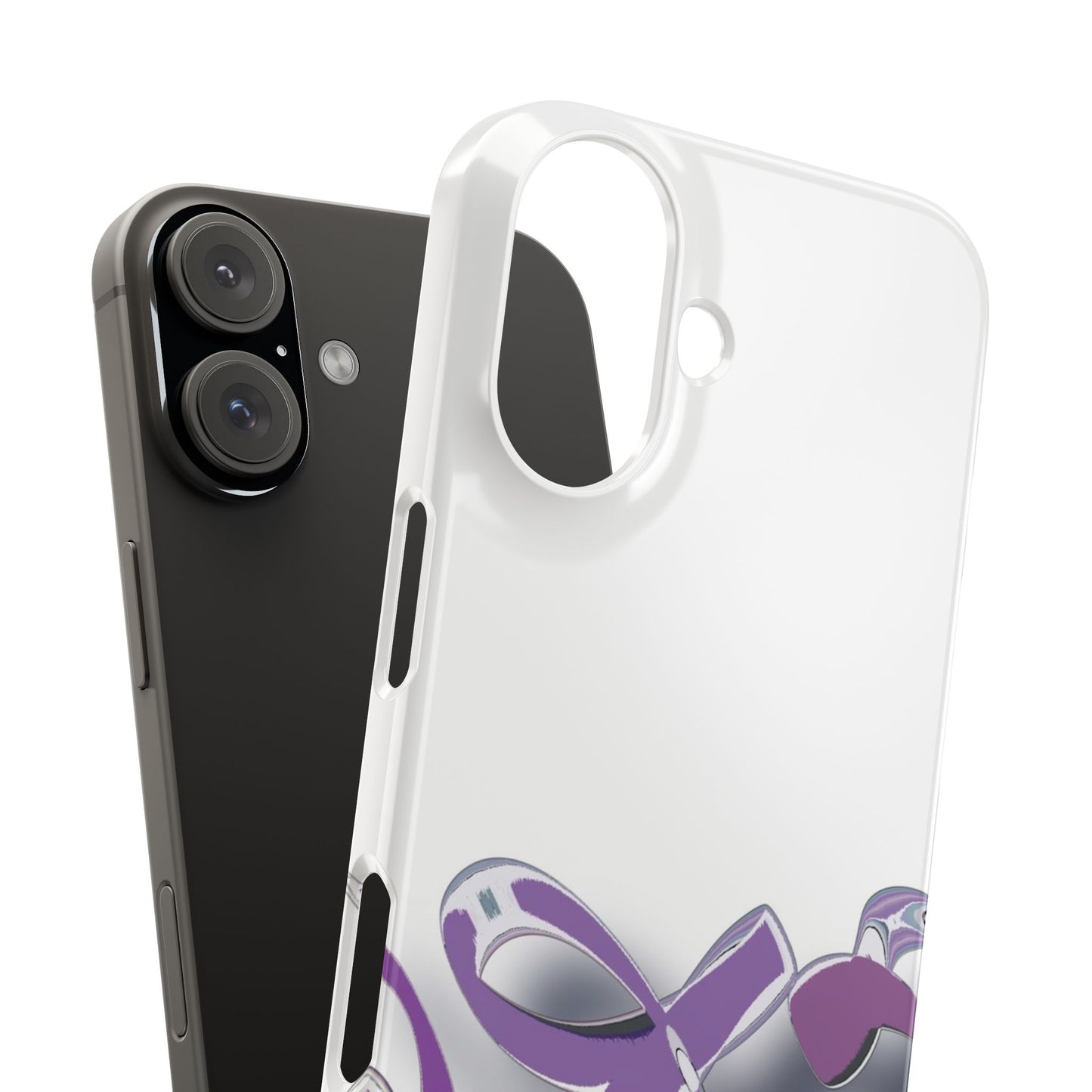 ' Modern Art Slim Phone Case -Calligraphy