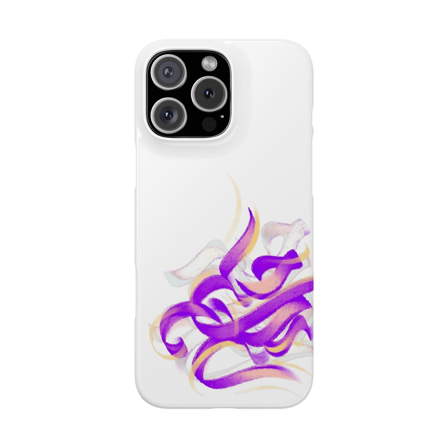 Copy of ' Modern Art Slim Phone Case-Lily