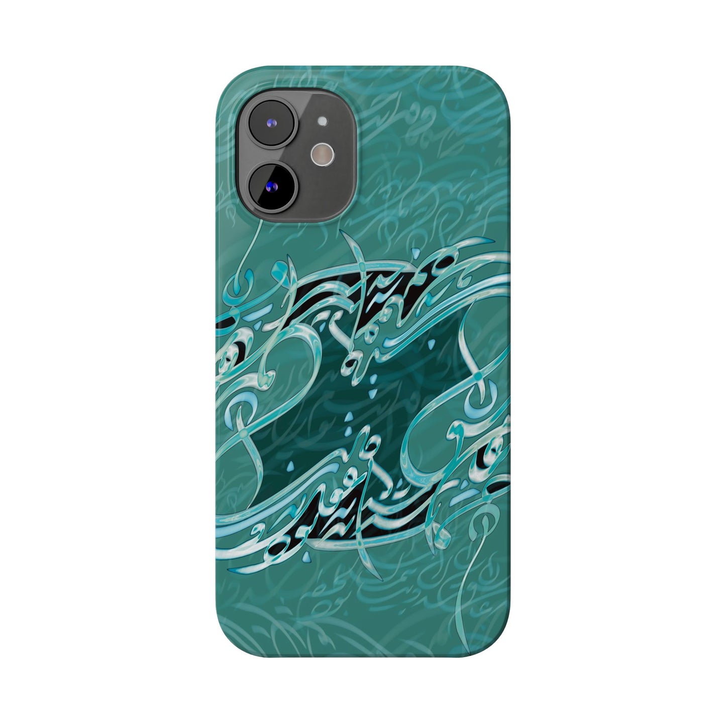 ' Modern Calligraphy Art Slim Phone Case