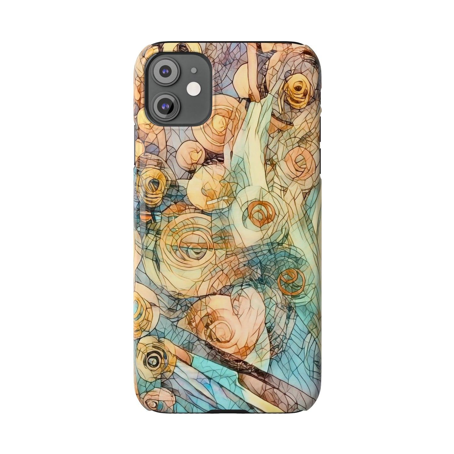 . ' Modern Art Slim Phone Case -.