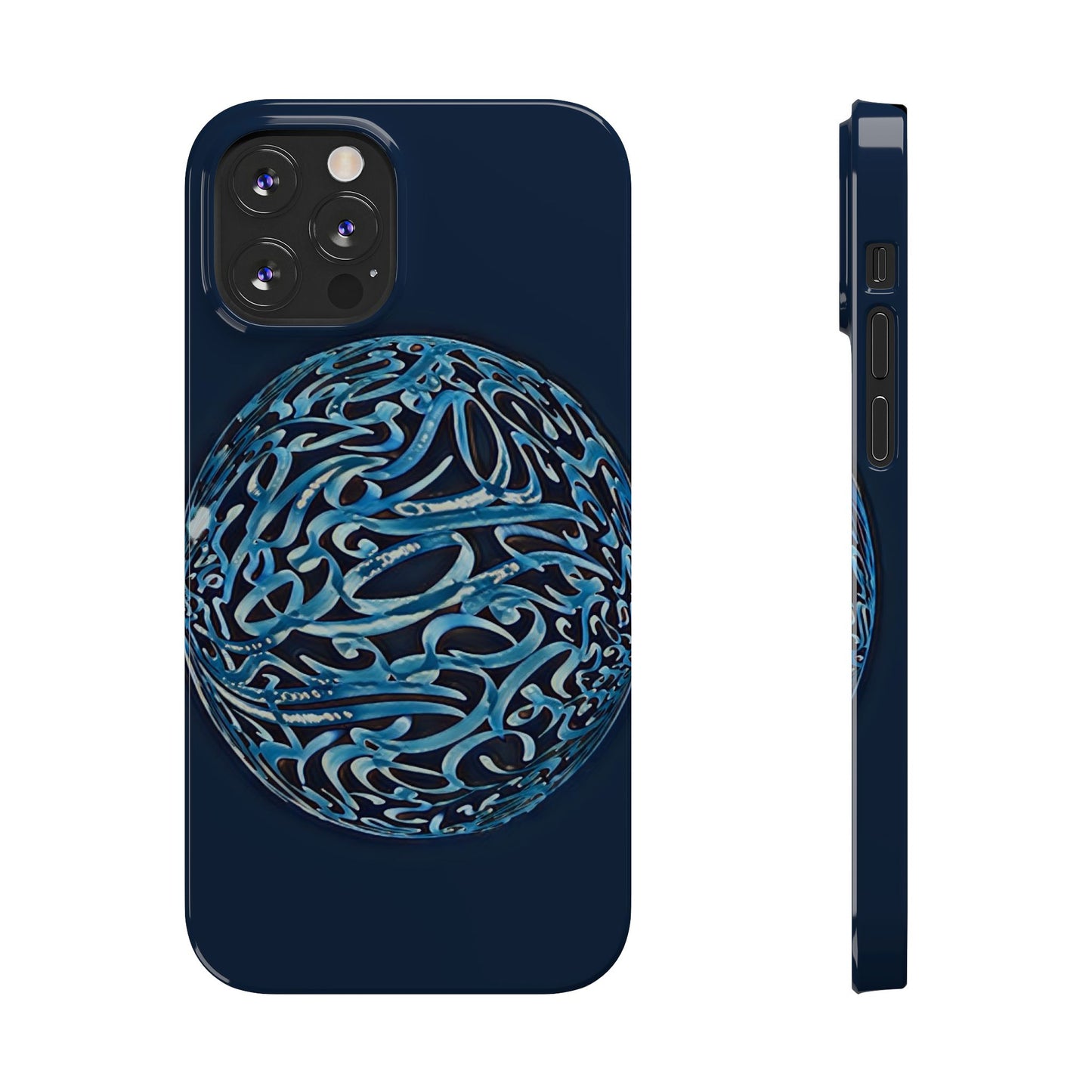 ' Modern Art Slim Phone Case -LOVE
