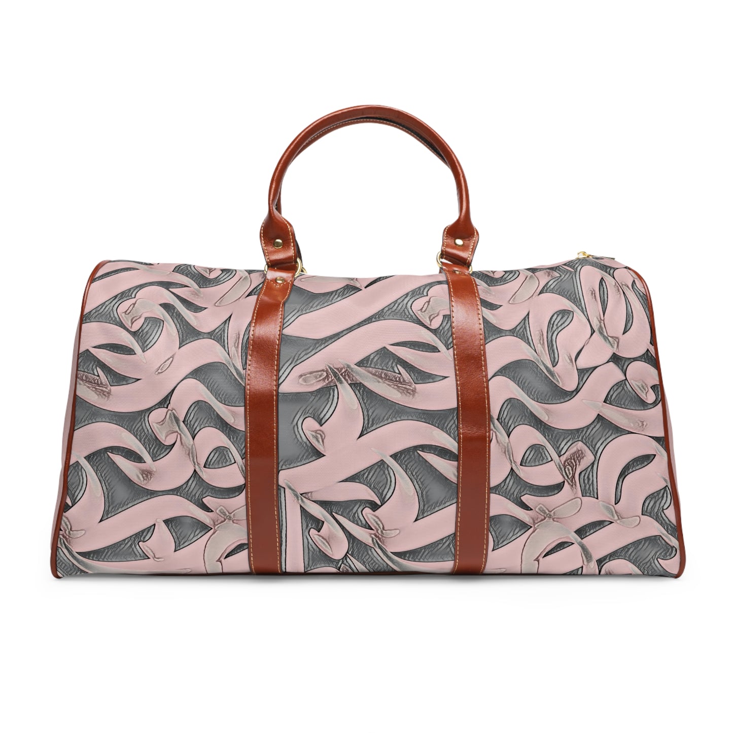 Vibrant Waterproof Travel Bag - Kalli K modern calligraphy - Perfect for Adventurers