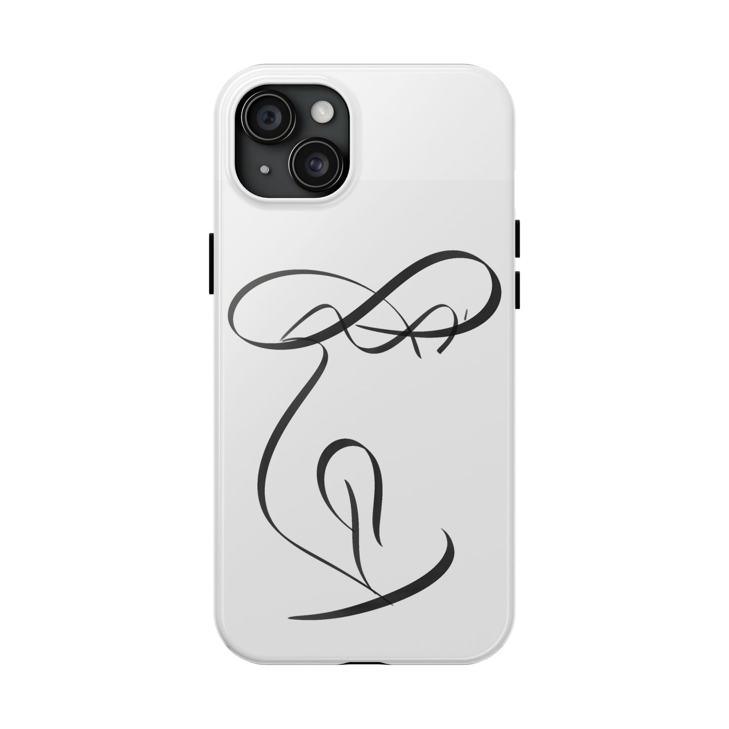 Handwritten Farsi Calligraphy 'Hiich' Design