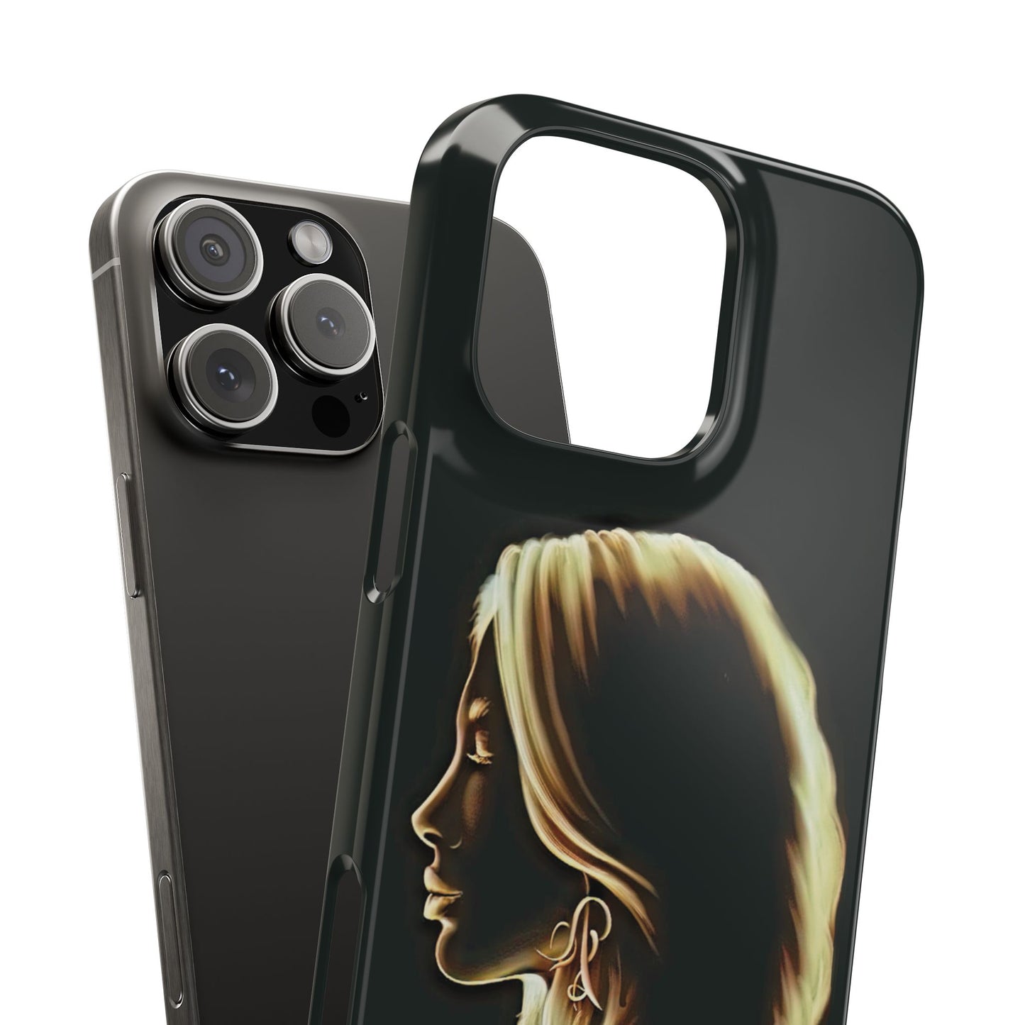 Copy of ' Modern Art Slim Phone Case -LOVE I-
