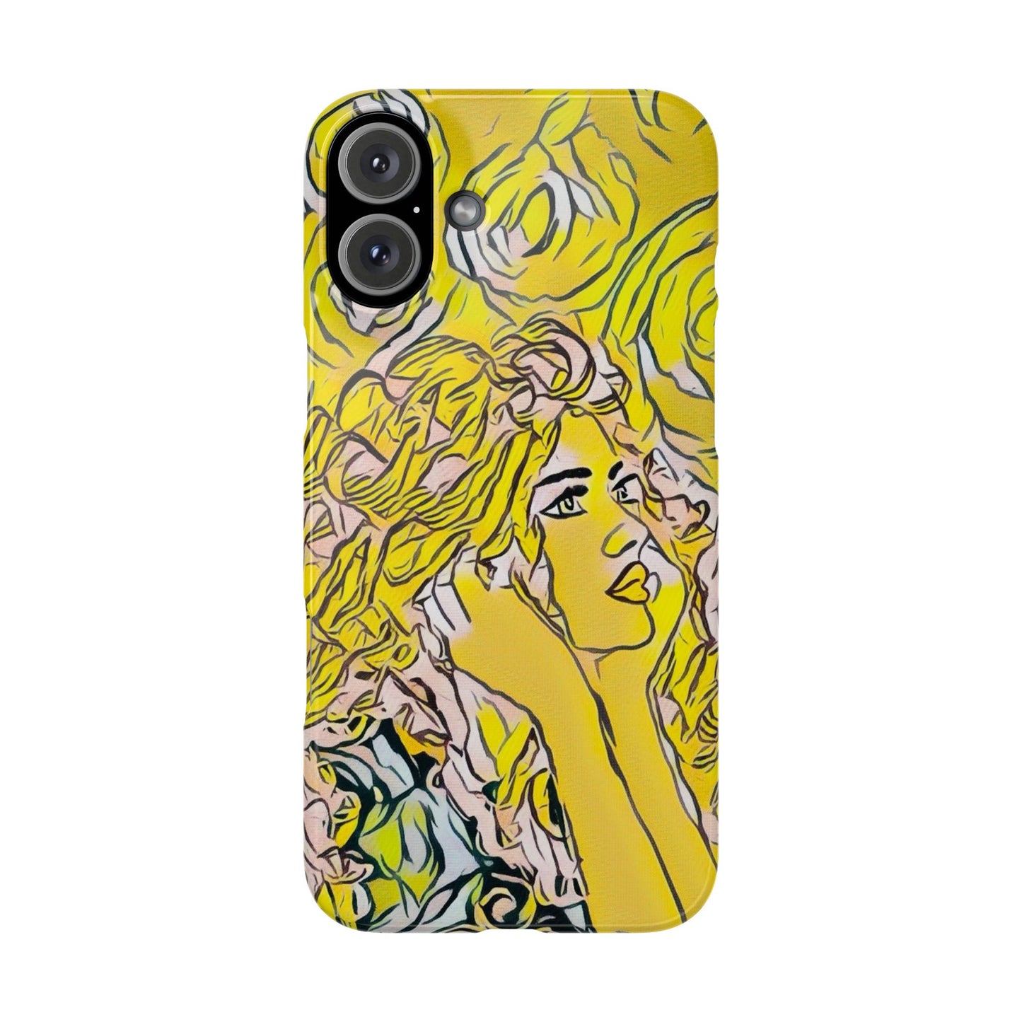 ' Modern Art Slim Phone Case -