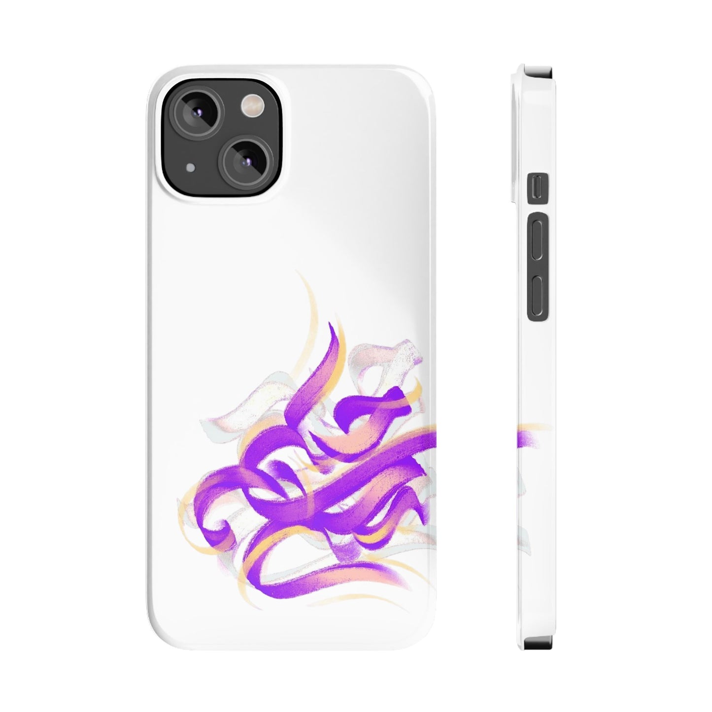 Copy of ' Modern Art Slim Phone Case-Lily