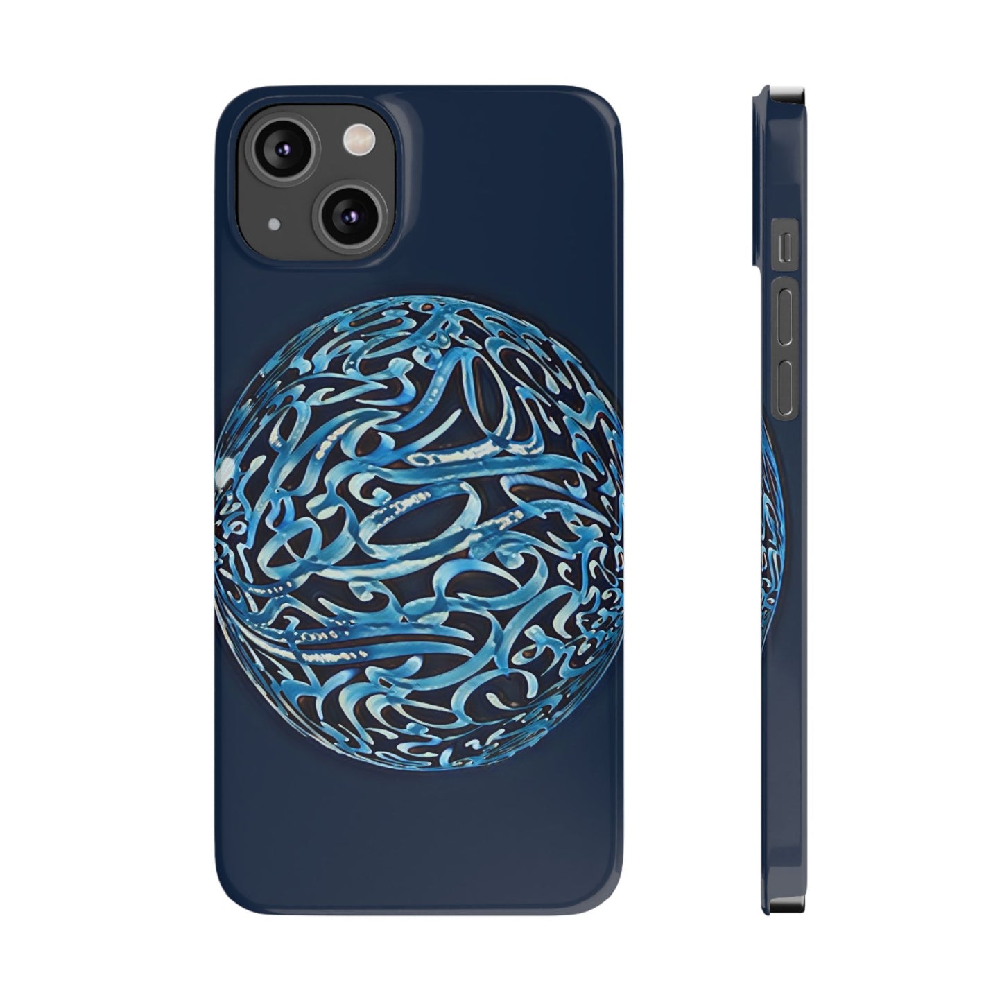 ' Modern Art Slim Phone Case -LOVE