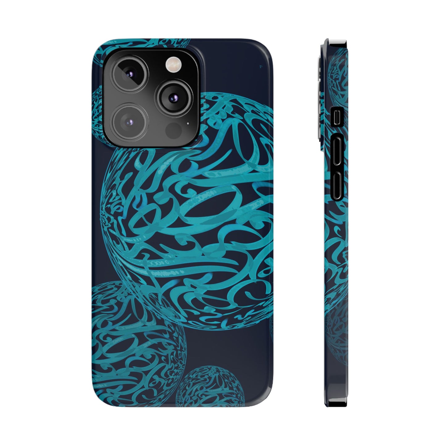 ' Modern Art Slim Phone Case -LOVE