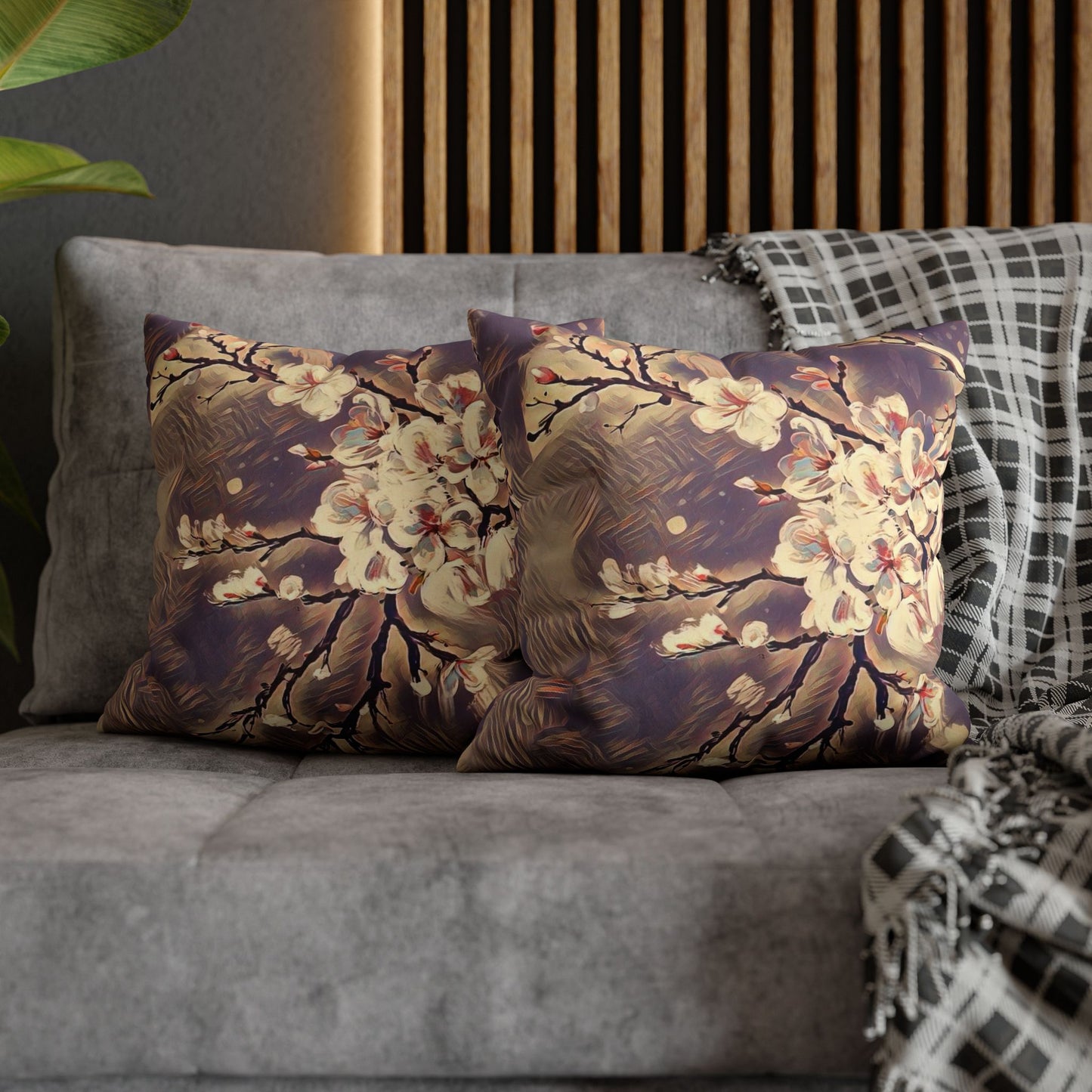 Spring Pillowcase - Modern Art Portrait Watercolour Design
