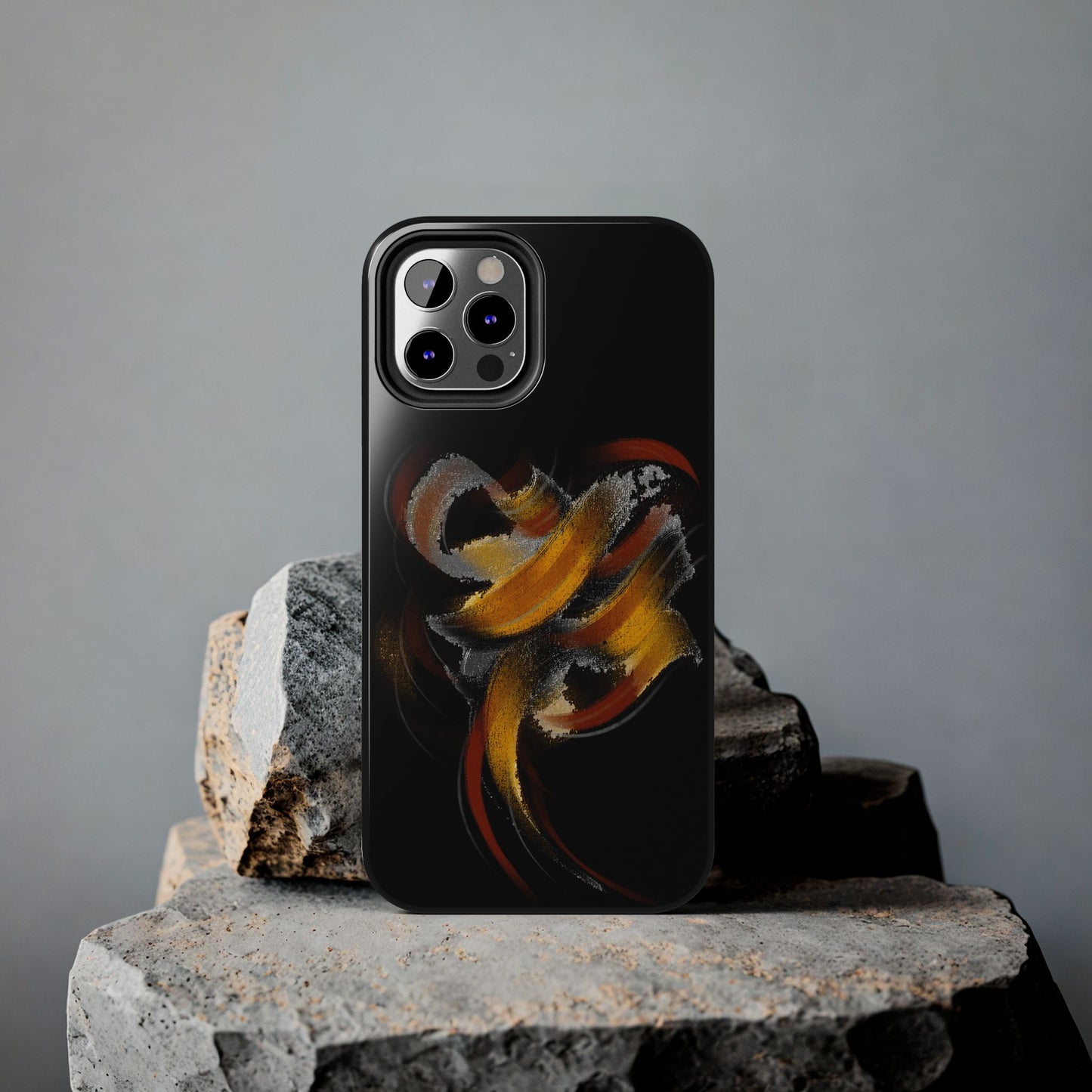 Calligraphy strokes Tough Phone Case