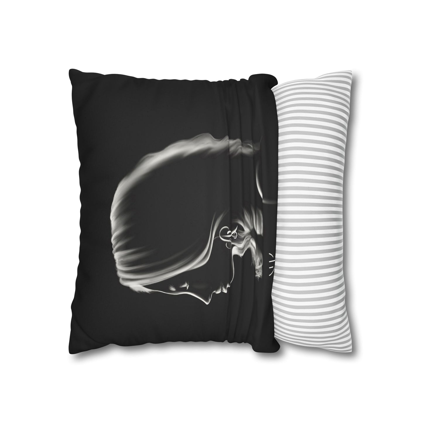 Square Pillowcase - Modern Art Portrait Watercolour Design
