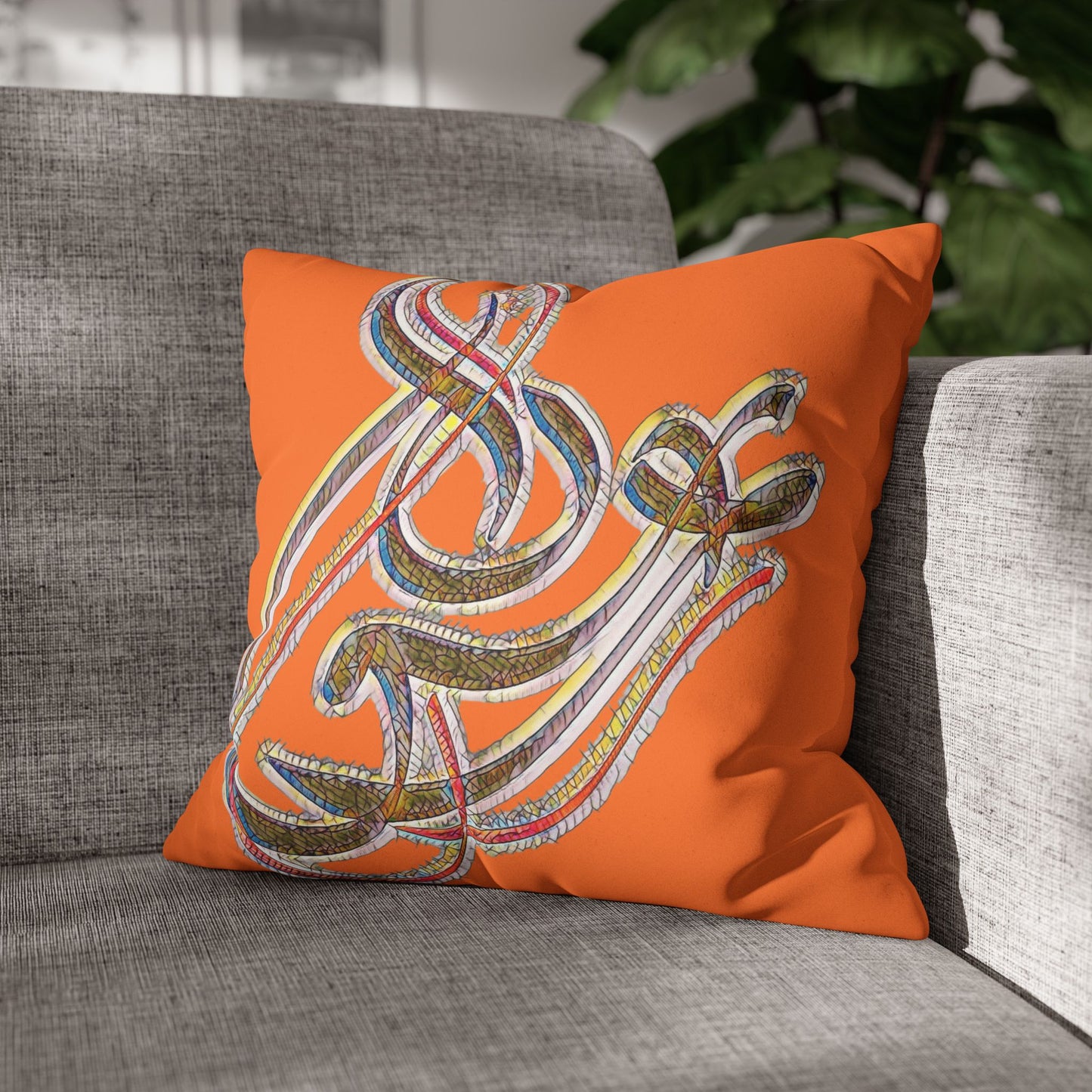 Copy of Copy of Spring Pillowcase - Modern Art Portrait Watercolour Design