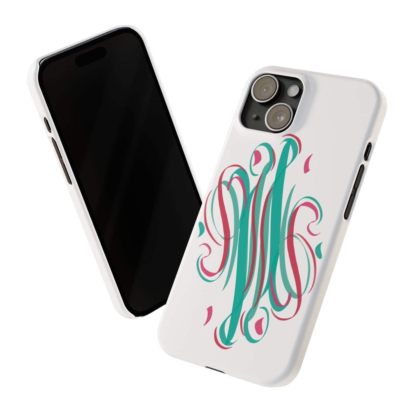 Spring inspired Modern Art Slim Phone Case -,