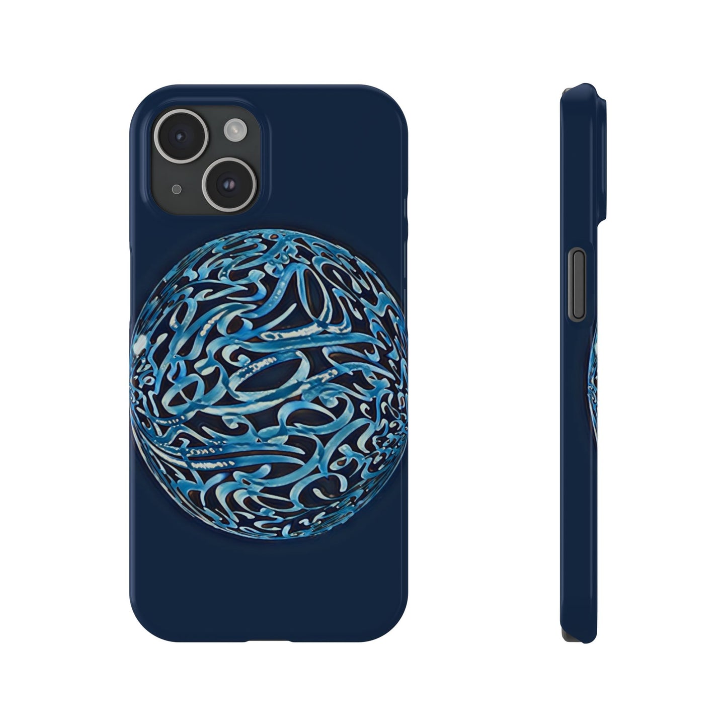' Modern Art Slim Phone Case -LOVE