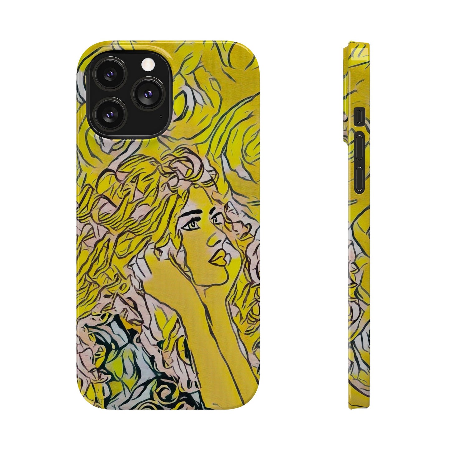 ' Modern Art Slim Phone Case -