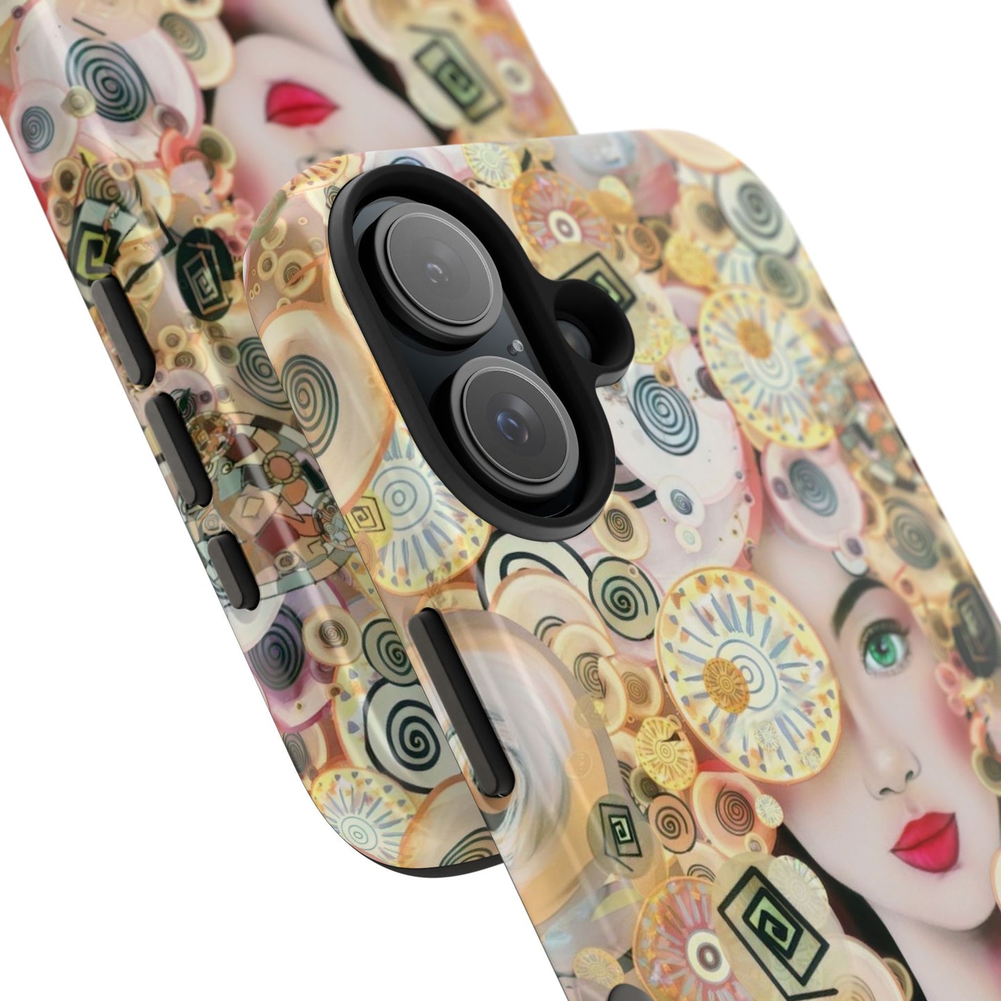 Phone Case - Persian Art Inspired Beautiful Girl Design