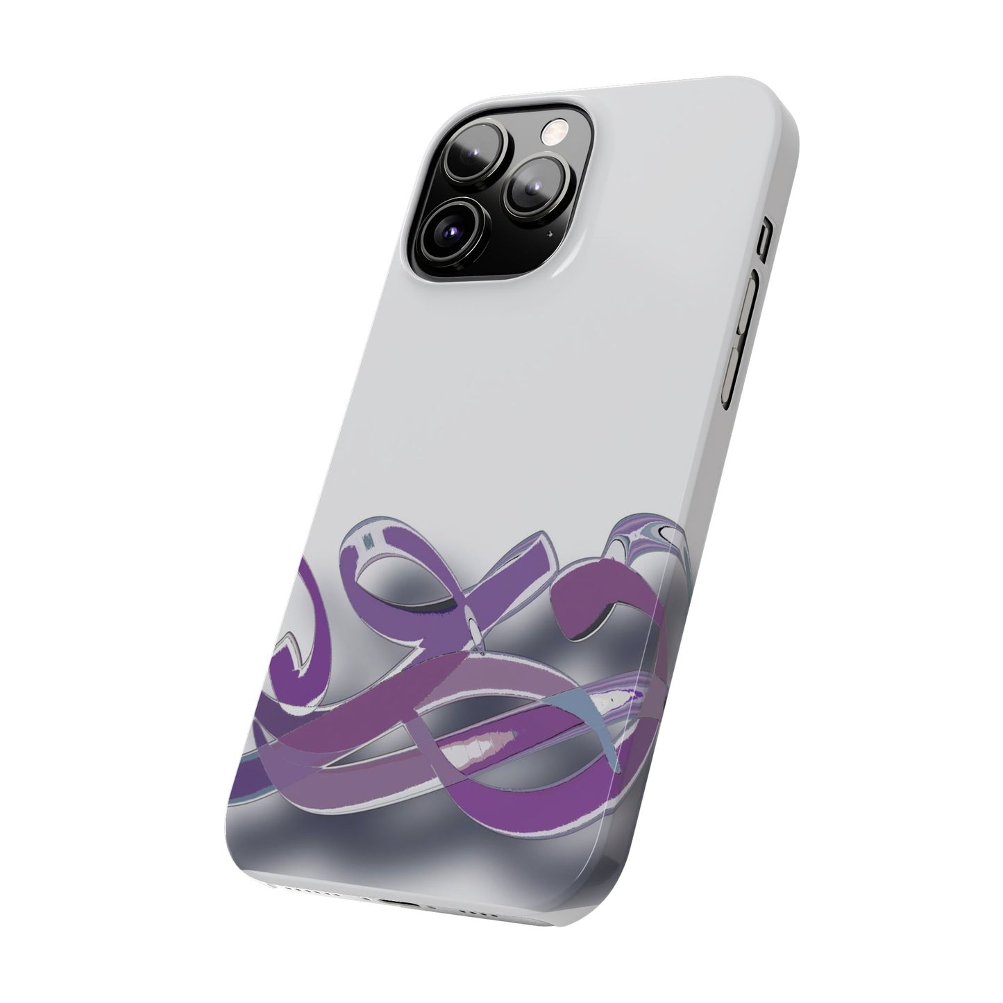 ' Modern Art Slim Phone Case -Calligraphy