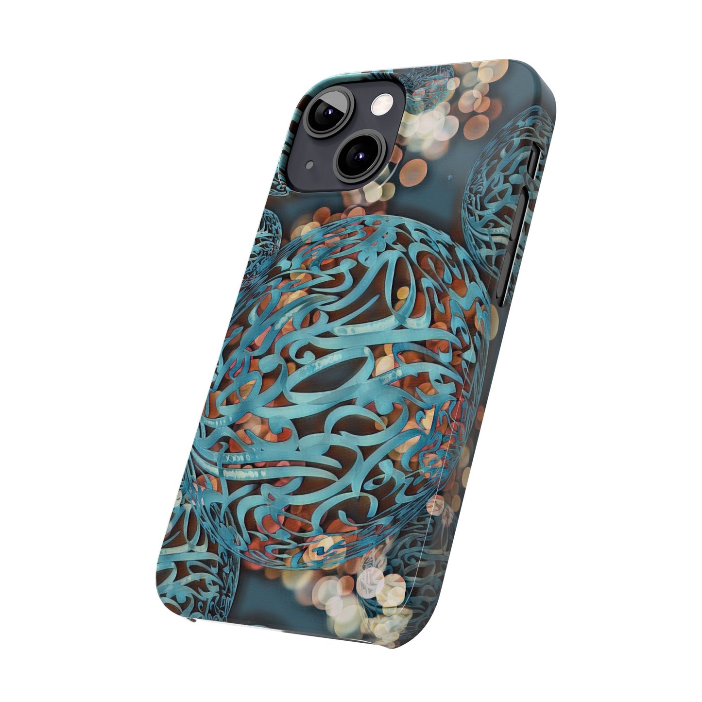 ' Modern Art Slim Phone Case -LOVE