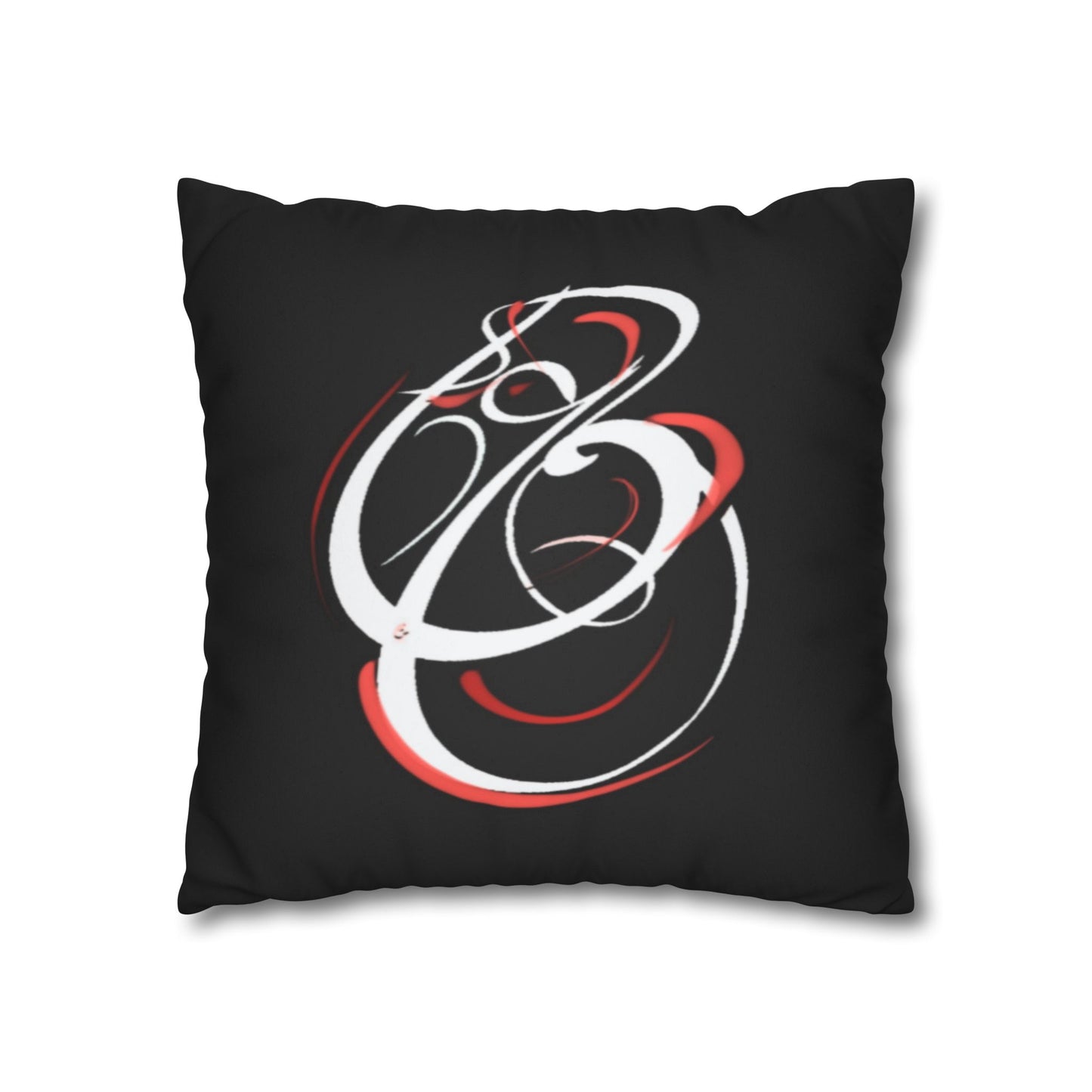 Square Pillowcase - Persian Calligraphy, Modern Handwriting Design