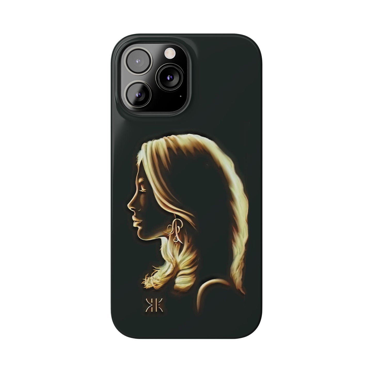 Copy of ' Modern Art Slim Phone Case -LOVE I-