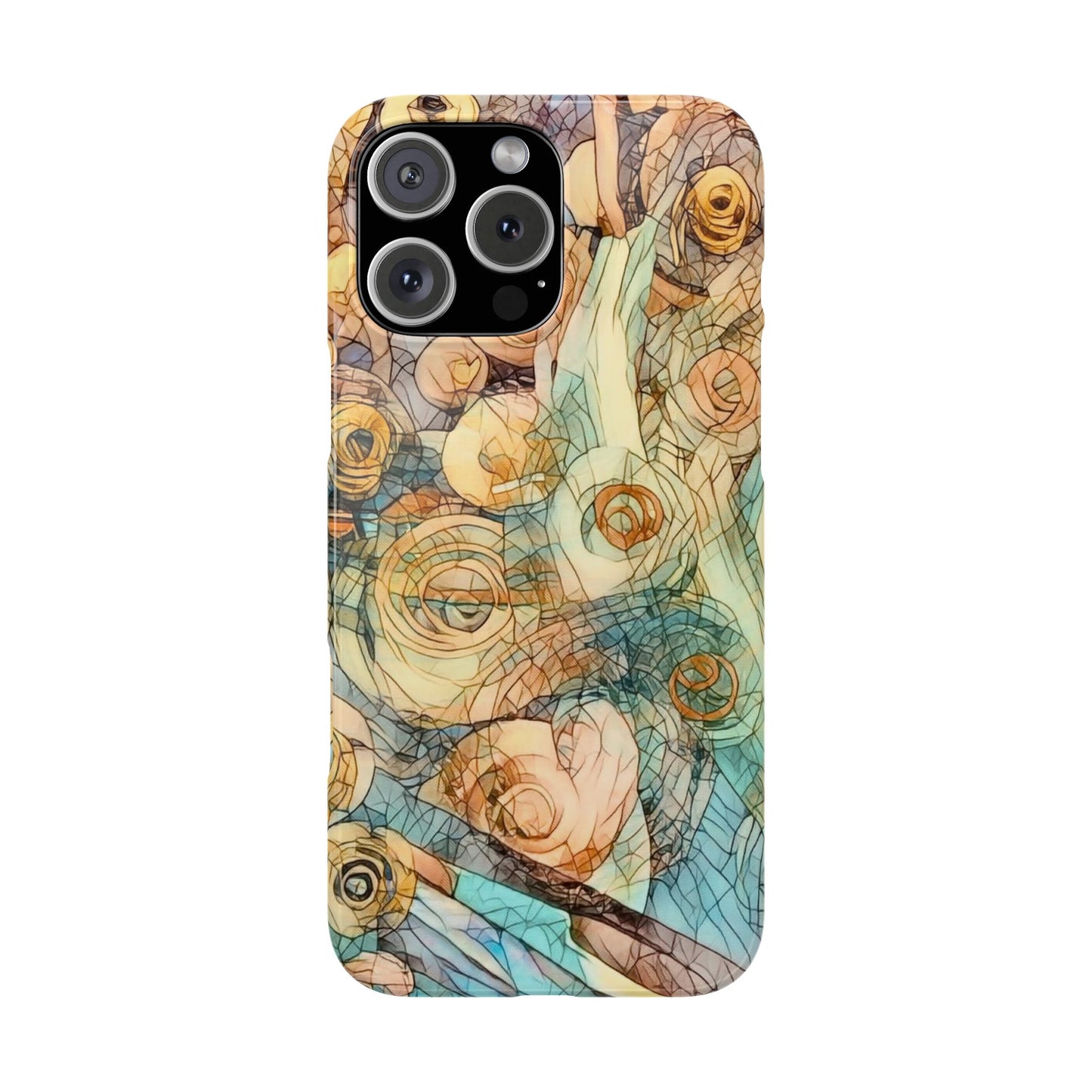 . ' Modern Art Slim Phone Case -.