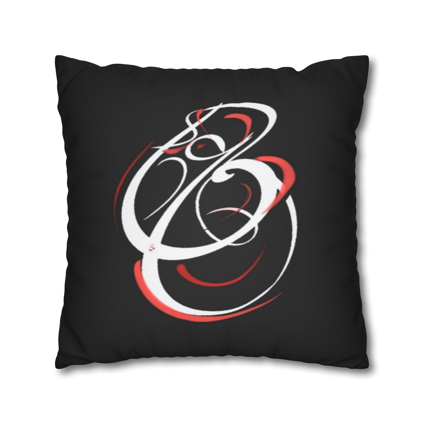 Square Pillowcase - Persian Calligraphy, Modern Handwriting Design
