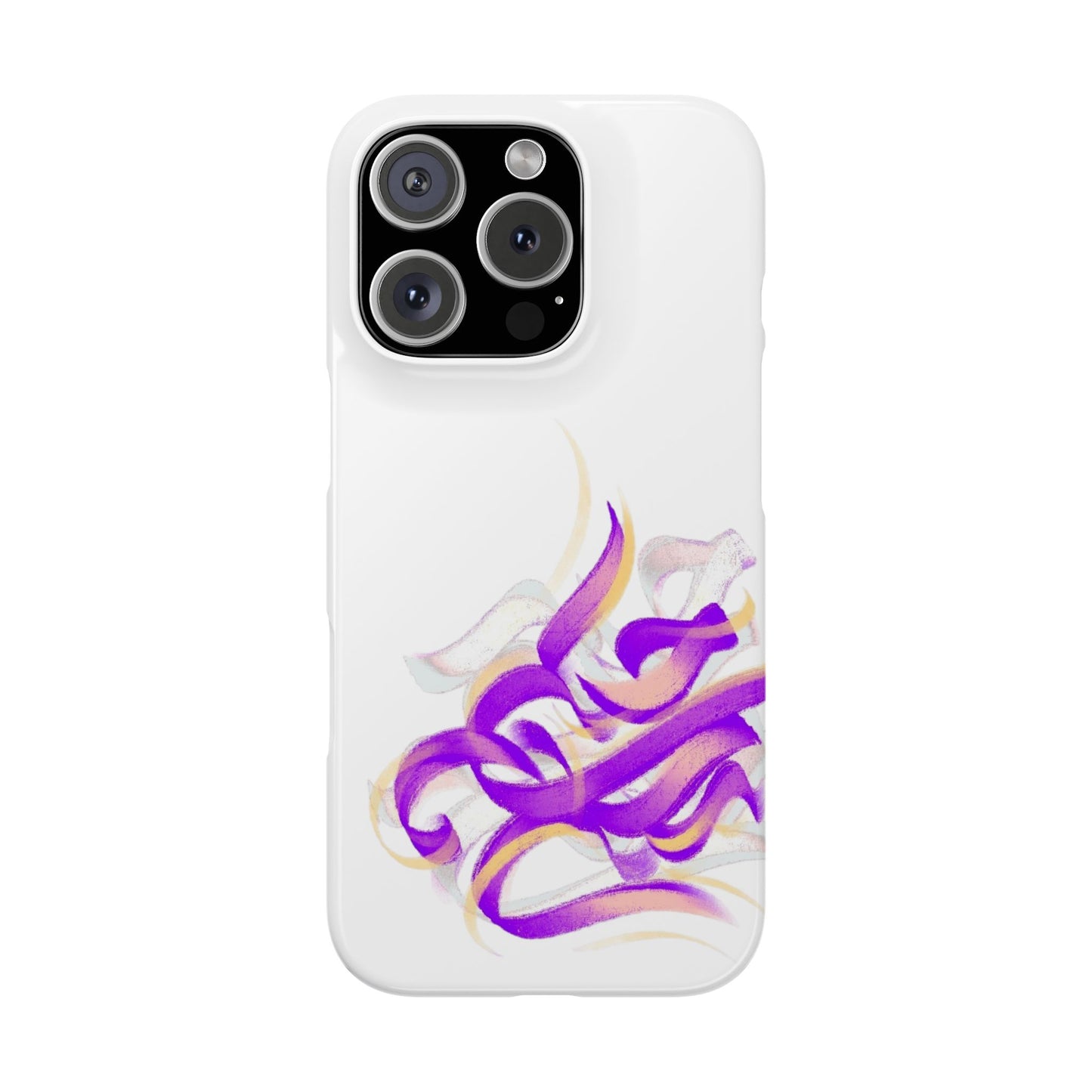 Copy of ' Modern Art Slim Phone Case-Lily