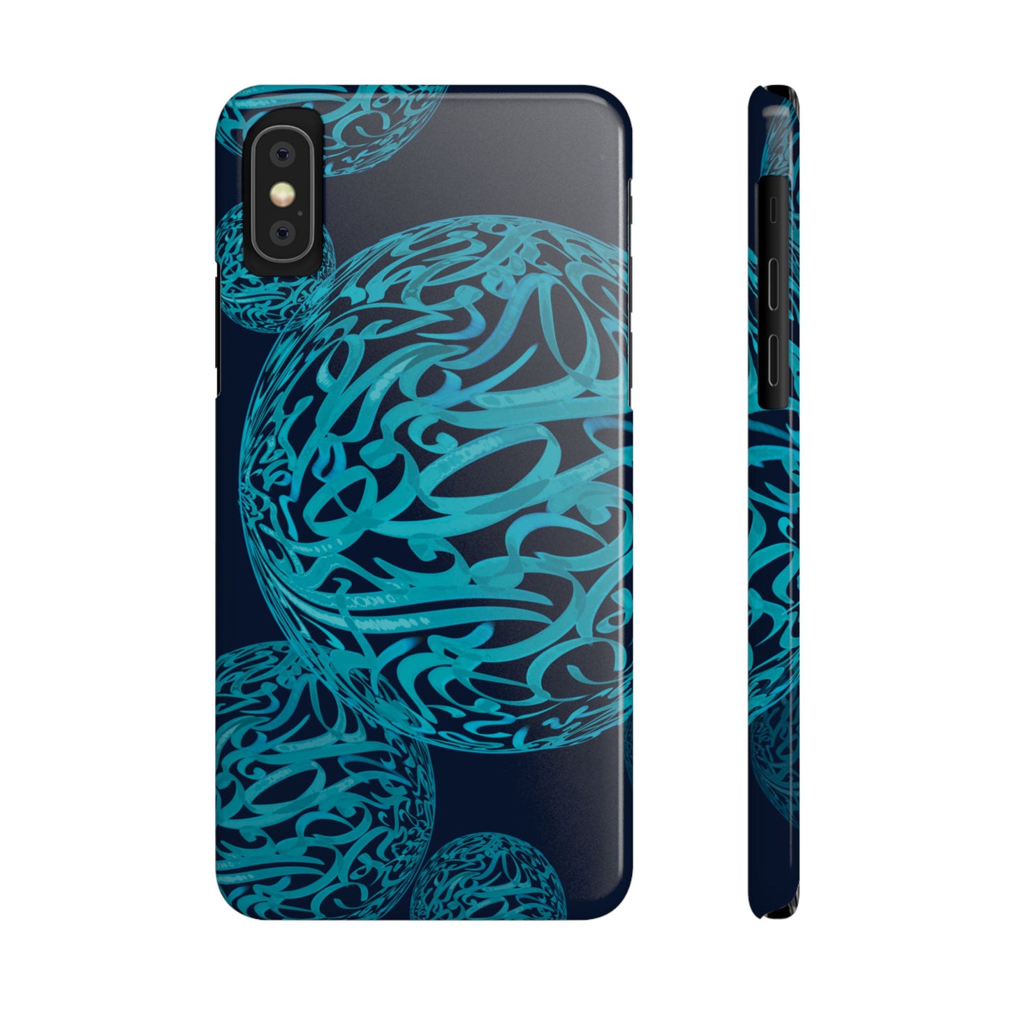' Modern Art Slim Phone Case -LOVE