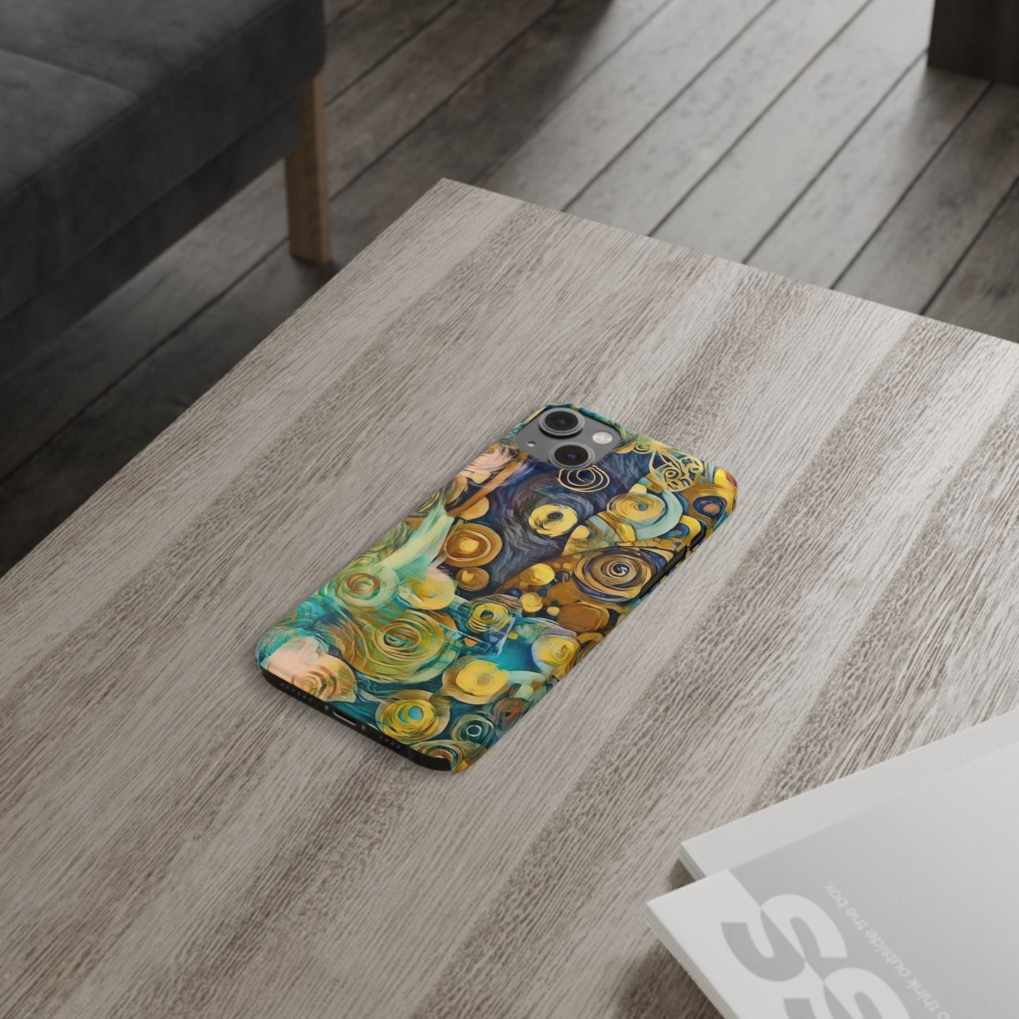 L ' Modern Art Slim Phone Case -LOVE