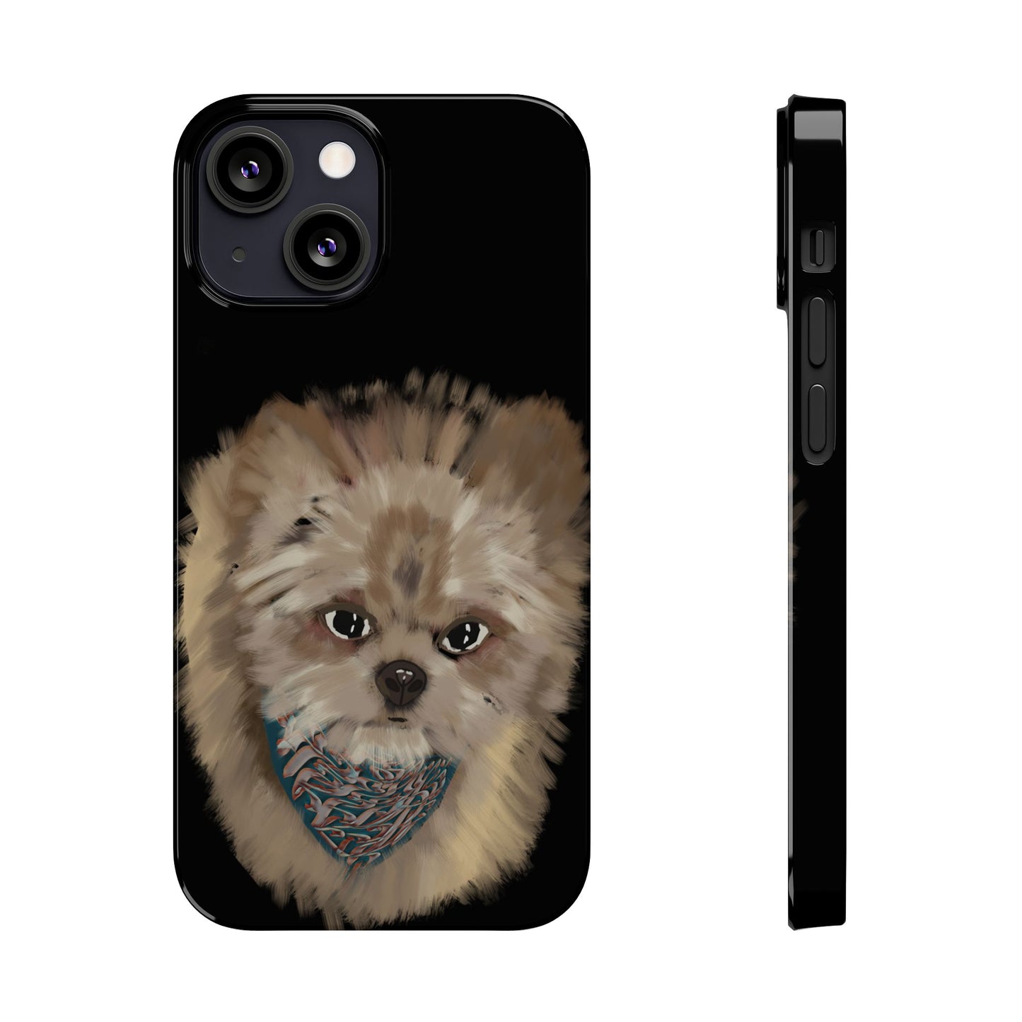 Copy of Copy of Copy of Copy of ' Modern Art Slim Phone Case -LOVE I-