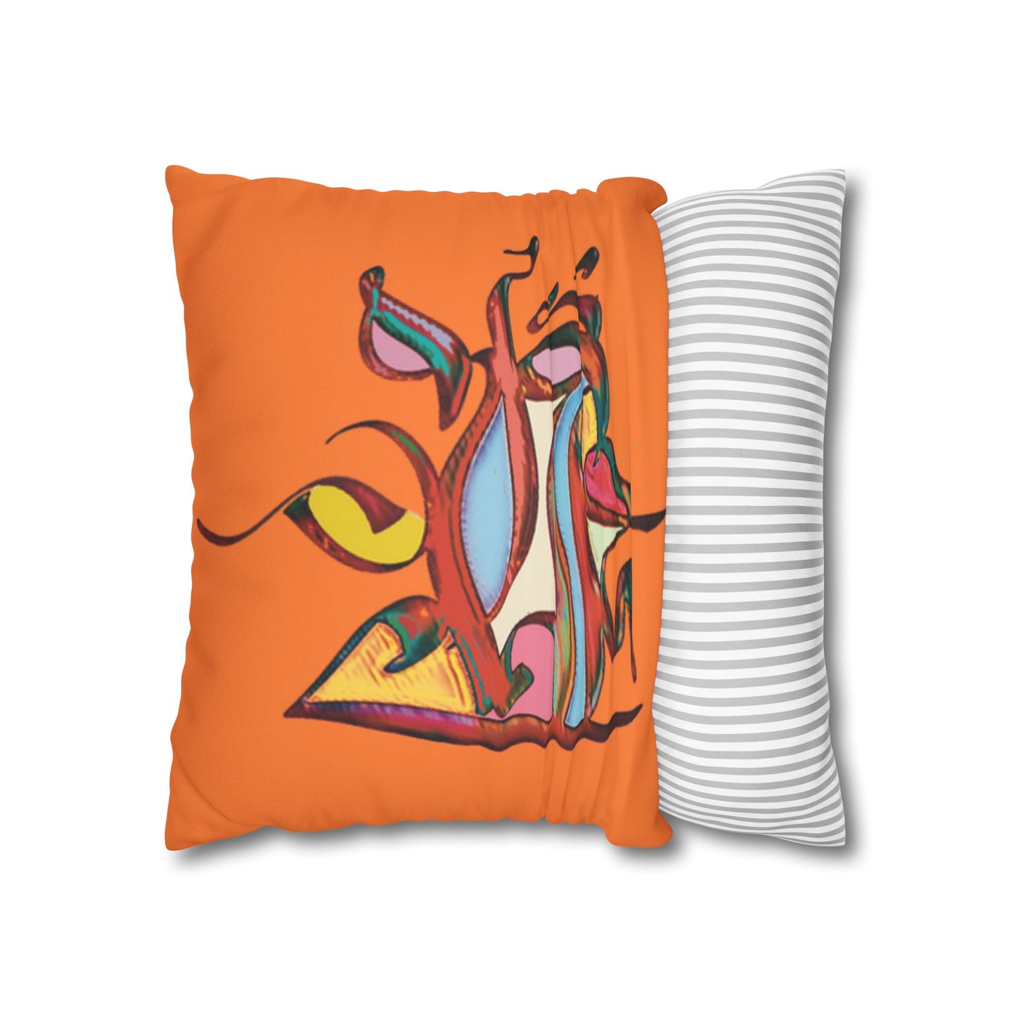 Square Pillowcase - Persian Calligraphy, Modern Handwriting Design