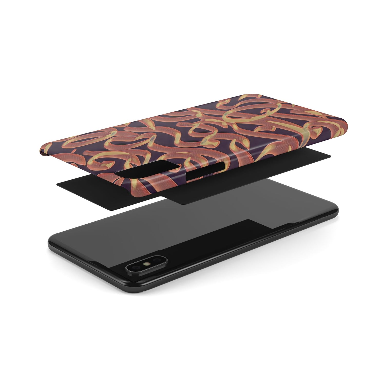 ' Modern Art Slim Phone Case -LOVE I-