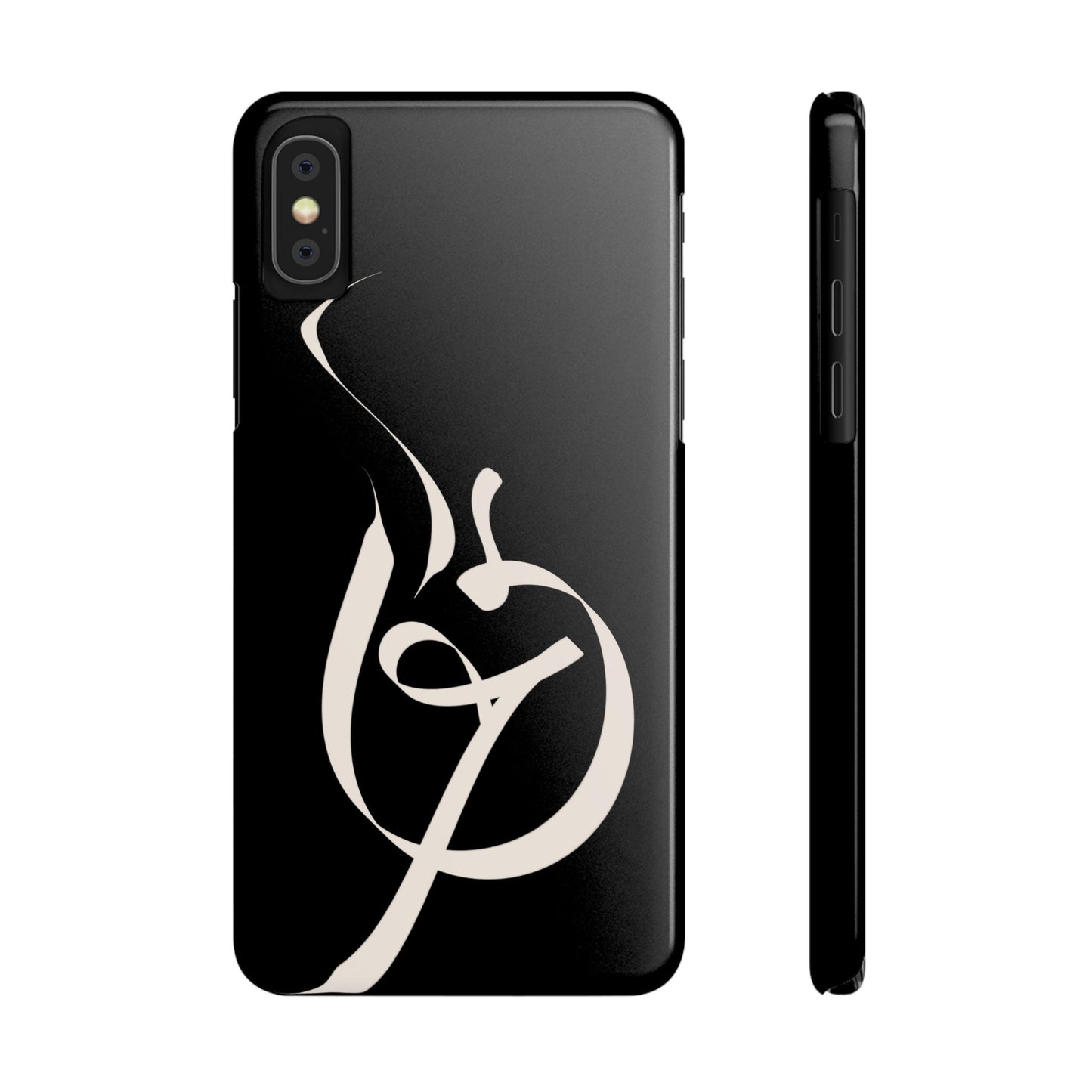 ' Modern Art Slim Phone Case -LOVE