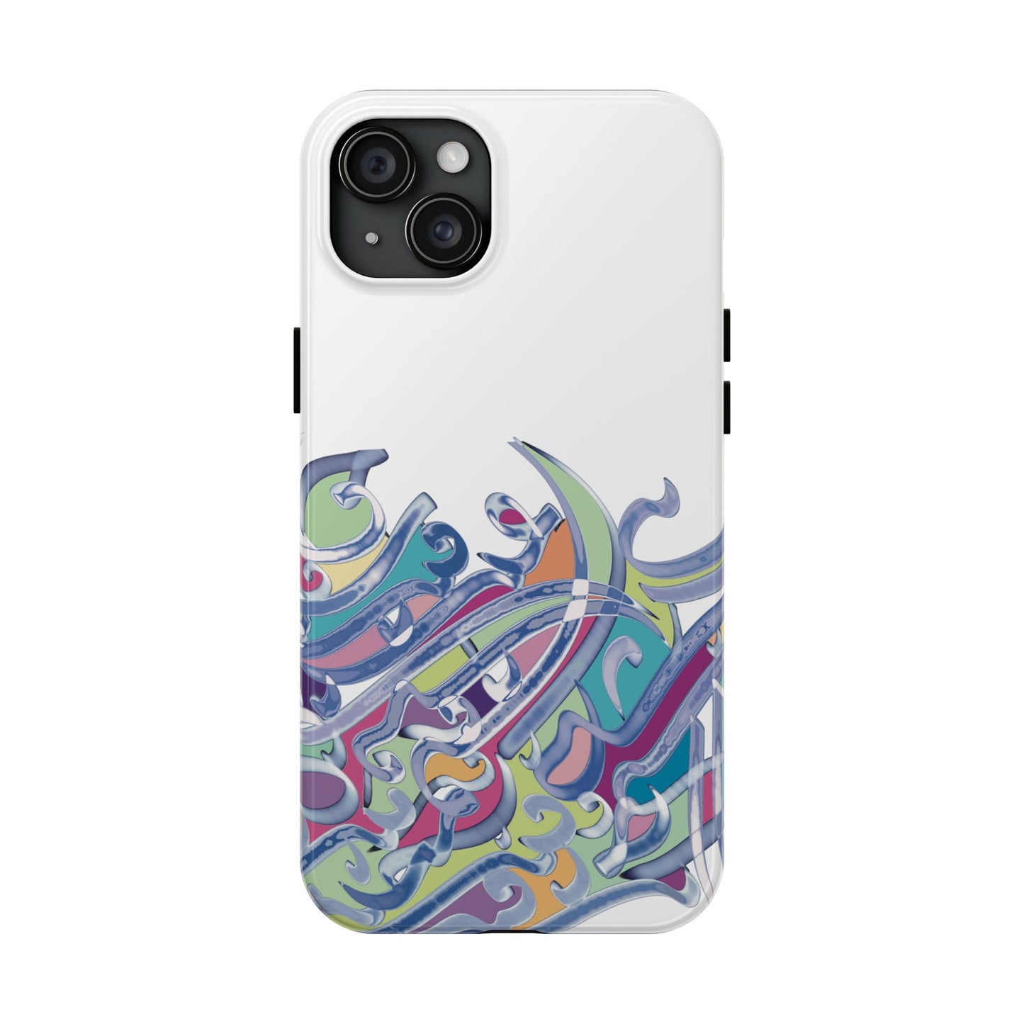Phone Case Persian Calligraphy Modern Handwriting.