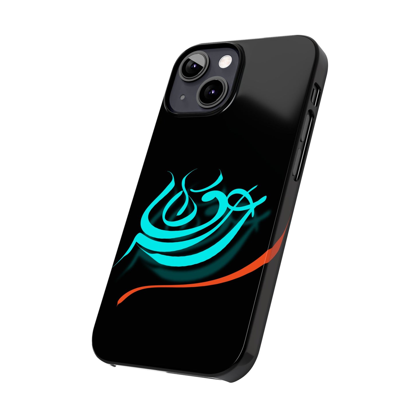 ' Modern Art Slim Phone Case -LOVE